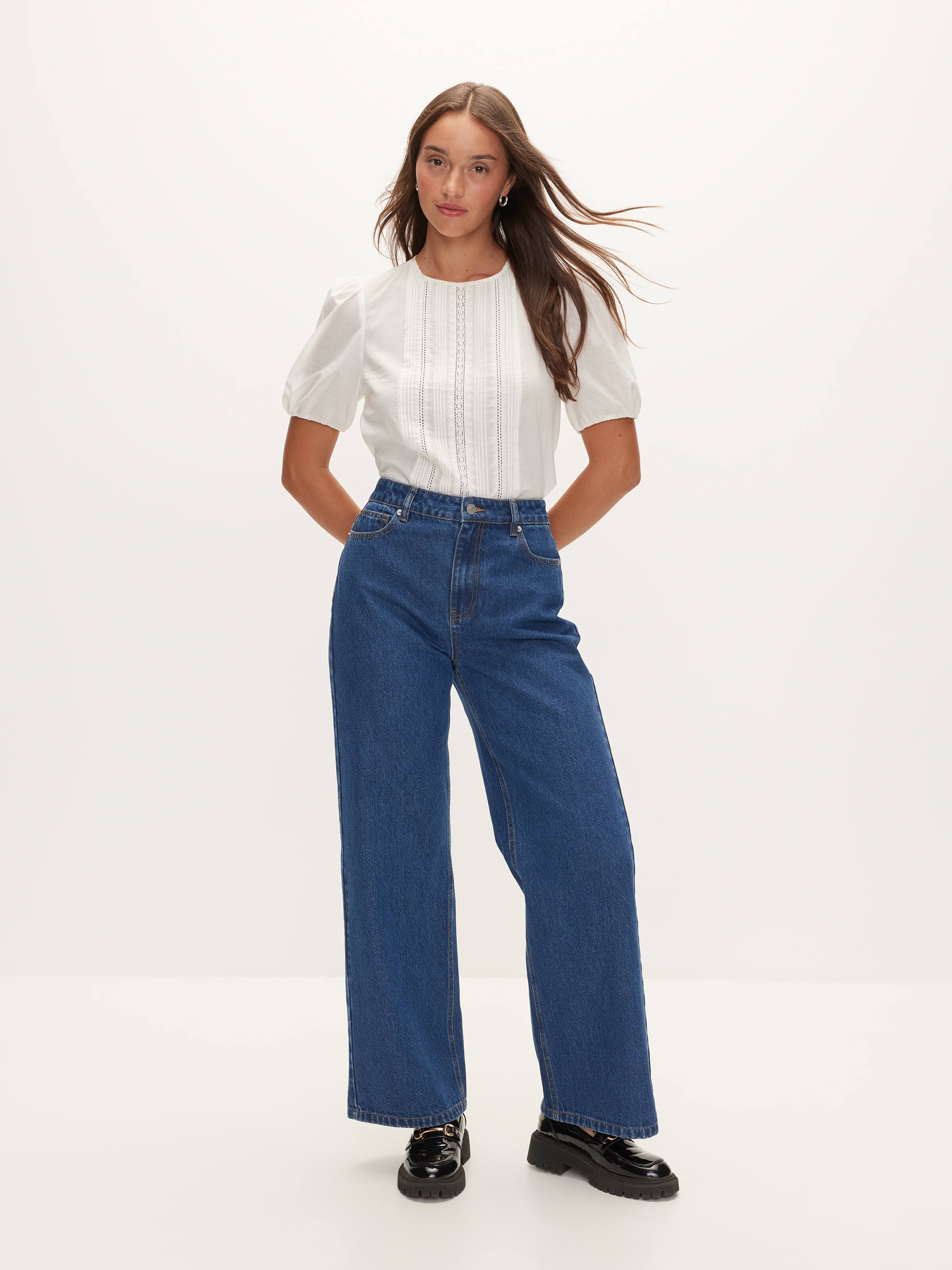 Charlotte Lace Trim Top