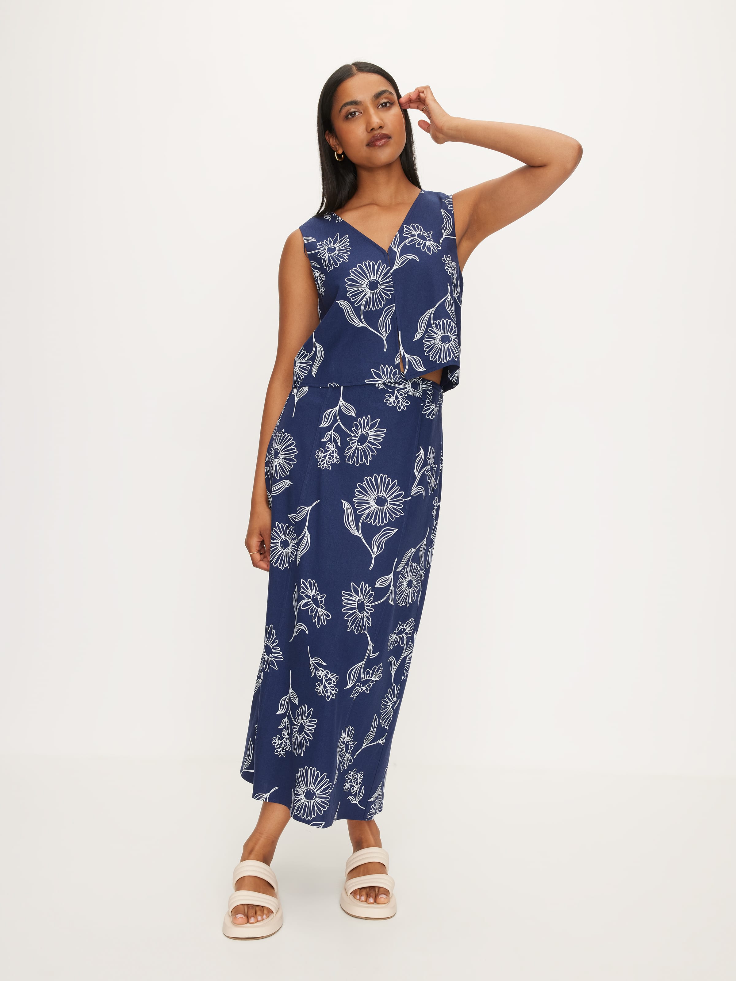Emmie V Neck Top