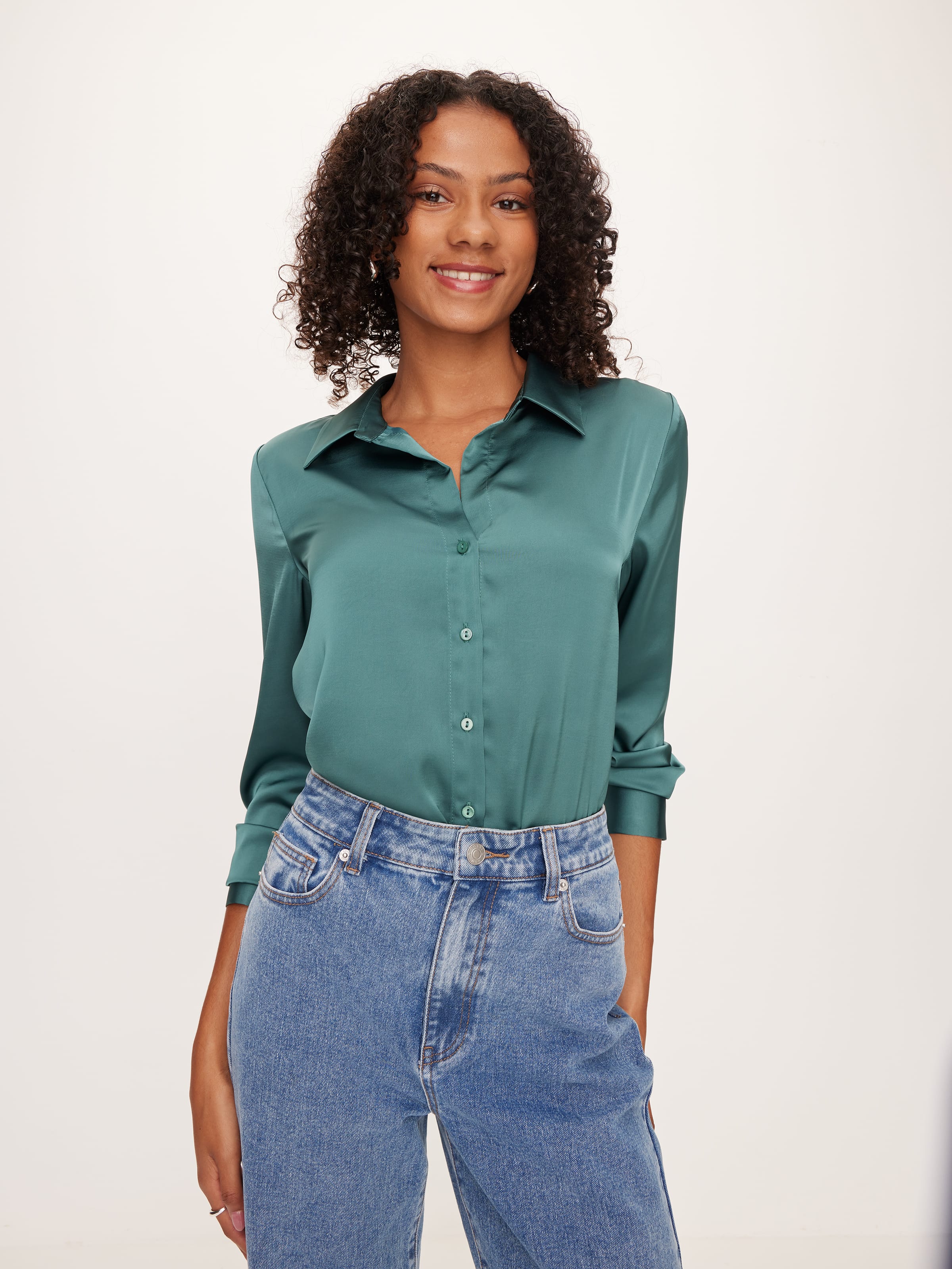 Elisa Satin Shirt