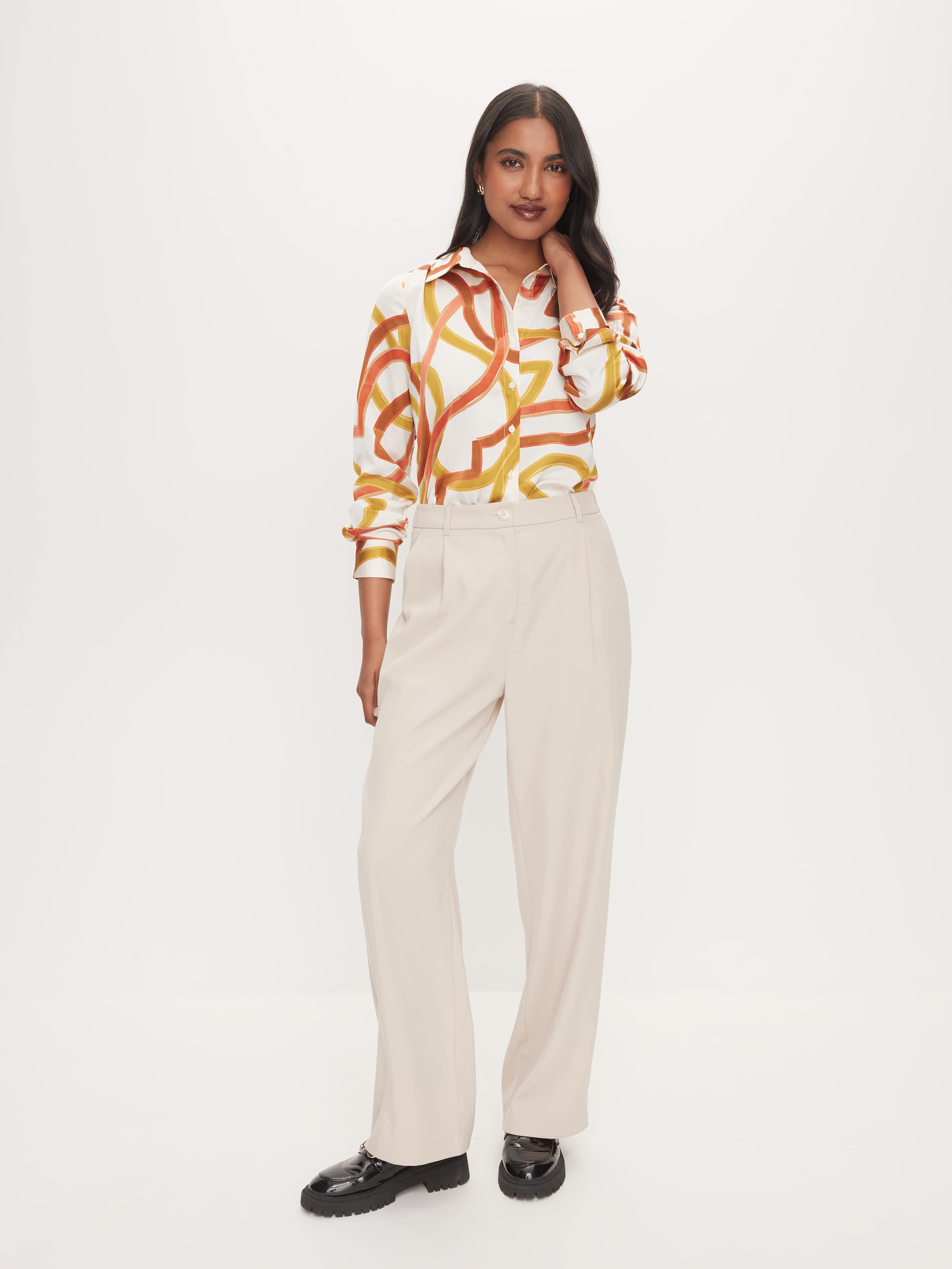 Elisa Satin Shirt