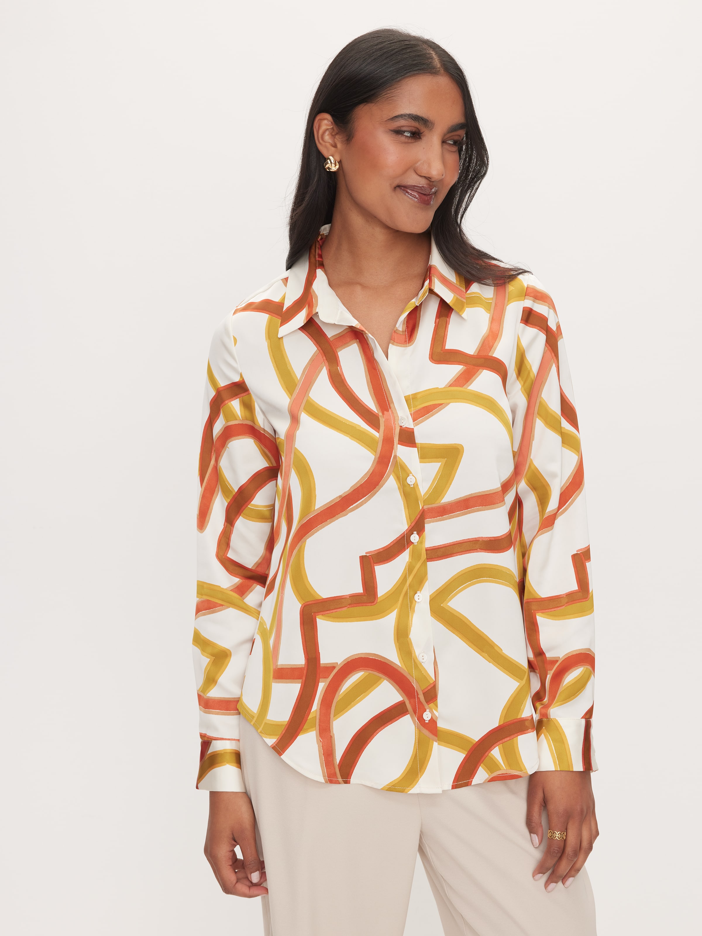 Elisa Satin Shirt