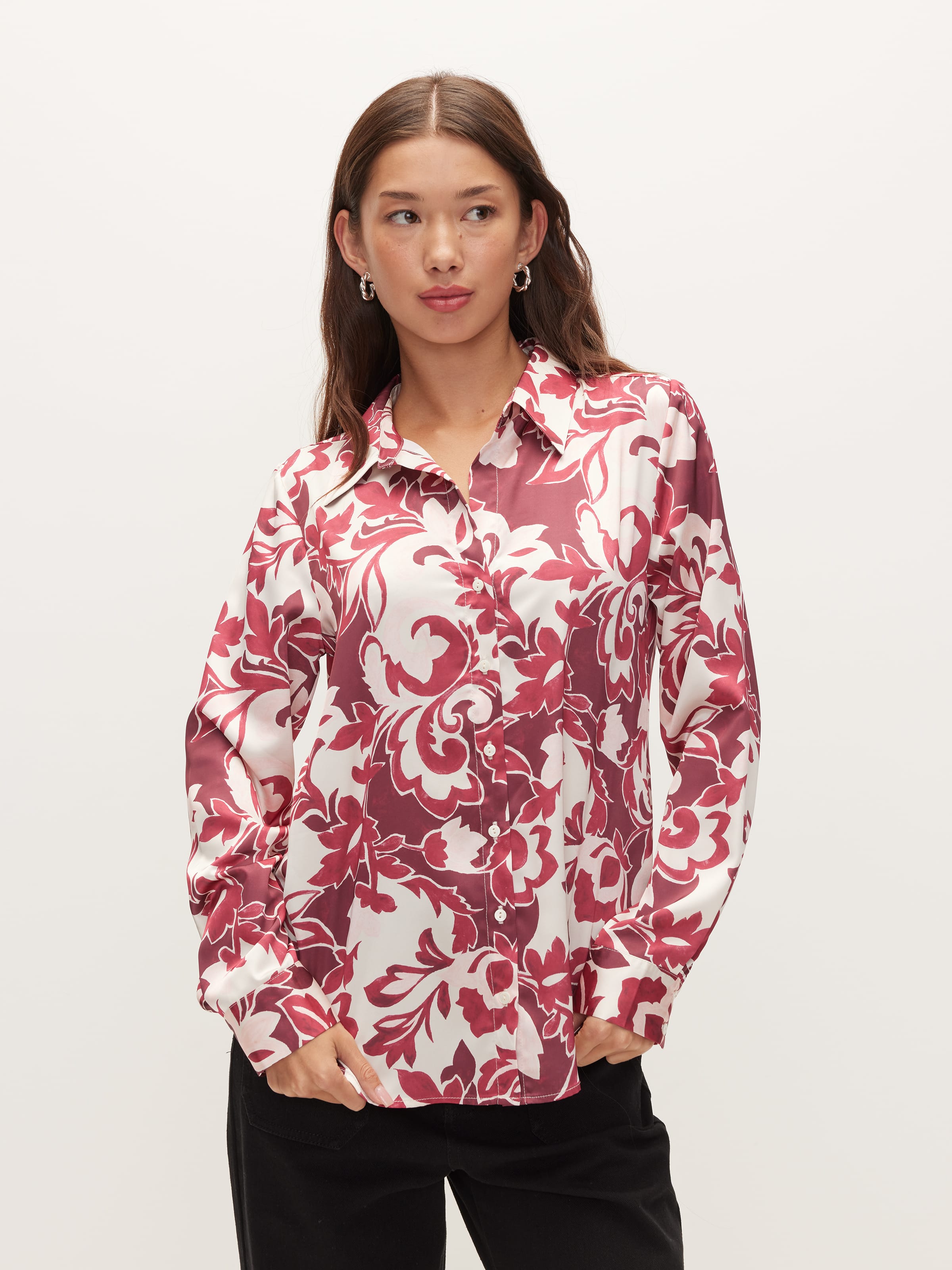 Elisa Satin Shirt