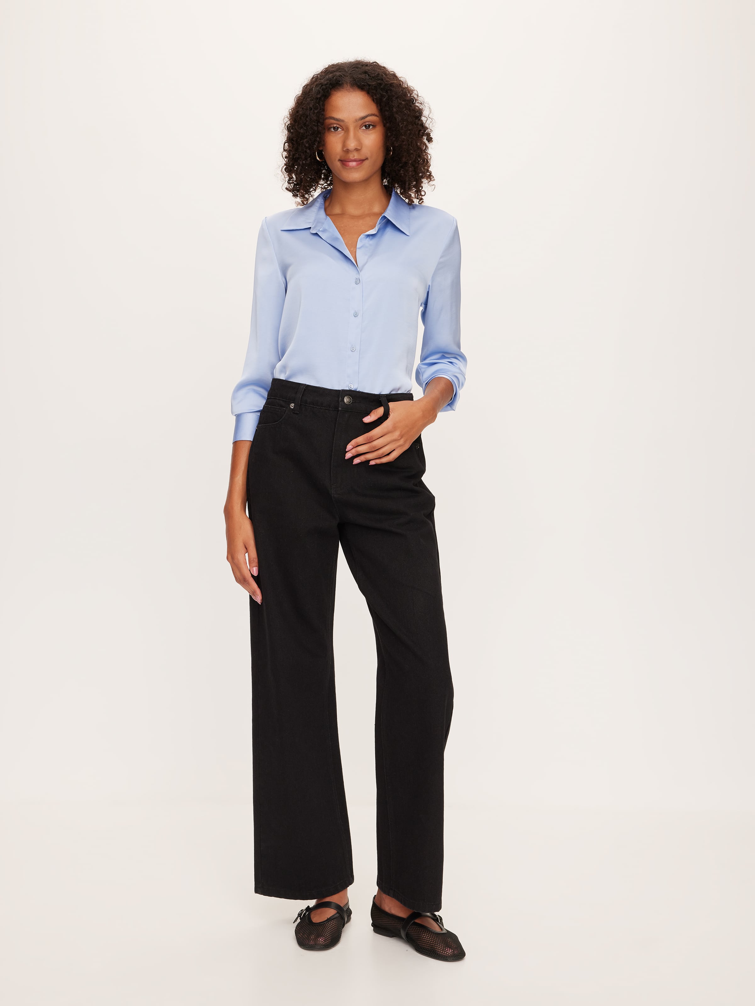 Elisa Satin Shirt