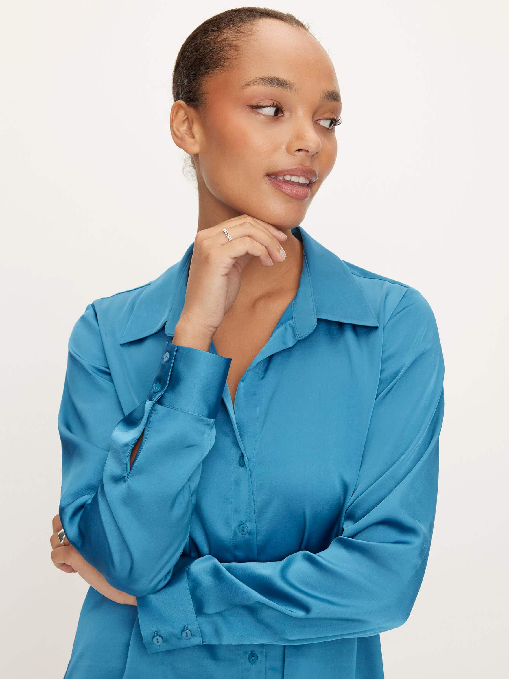 Elisa Satin Shirt