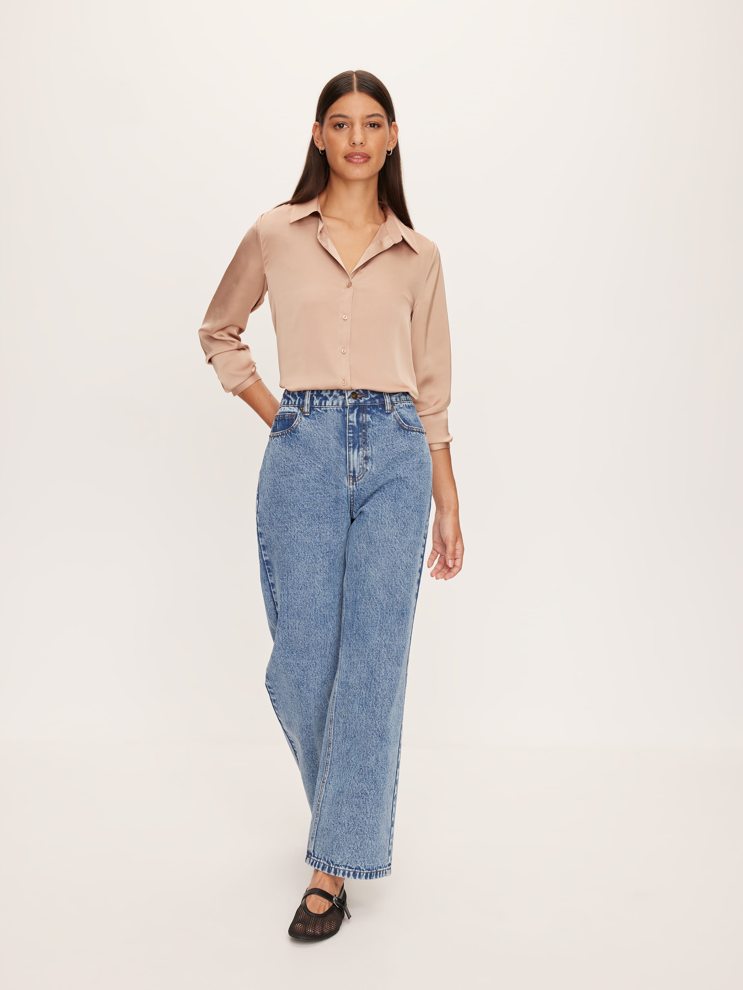 Elisa Satin Shirt