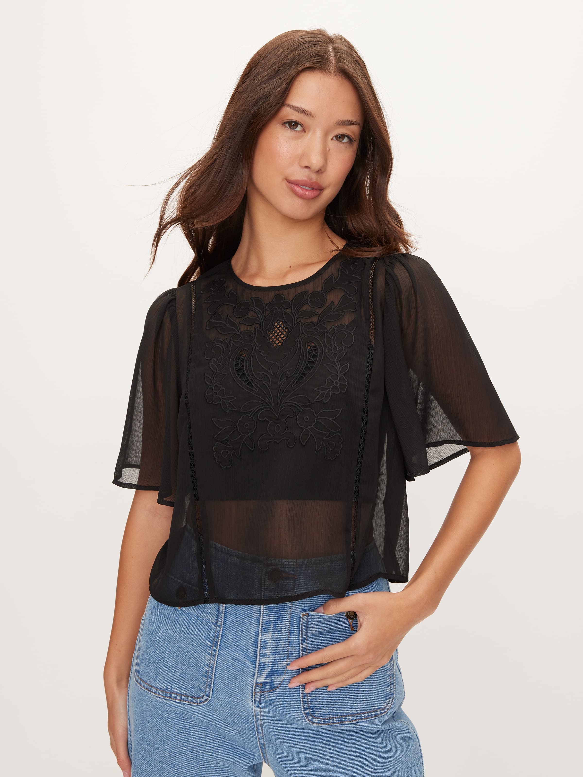 Alia Embroidered Blouse