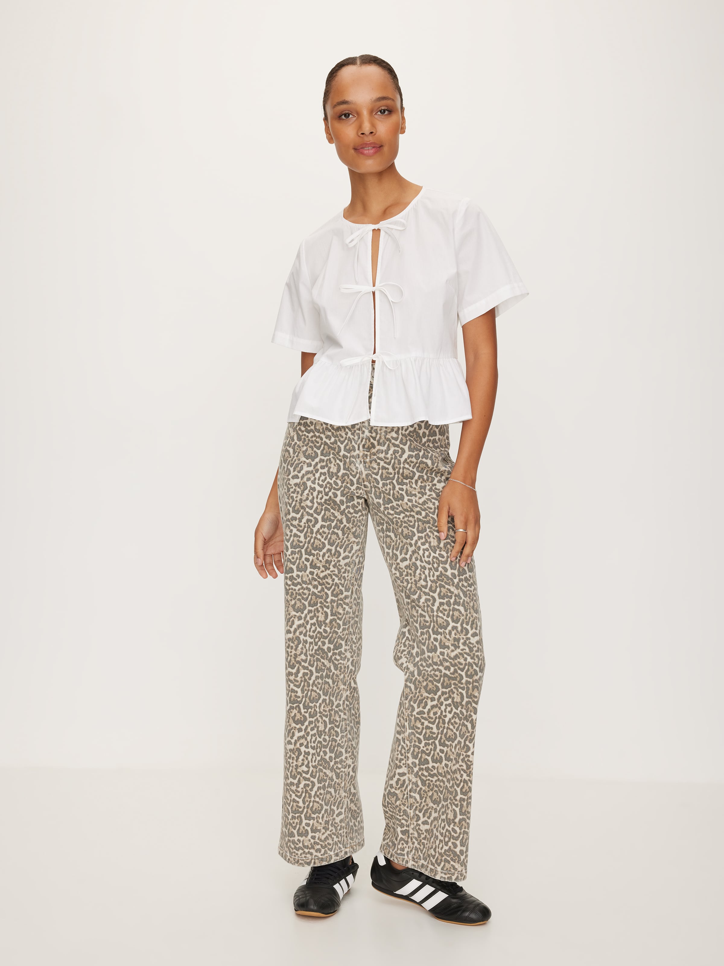 Myla Tie Front Top