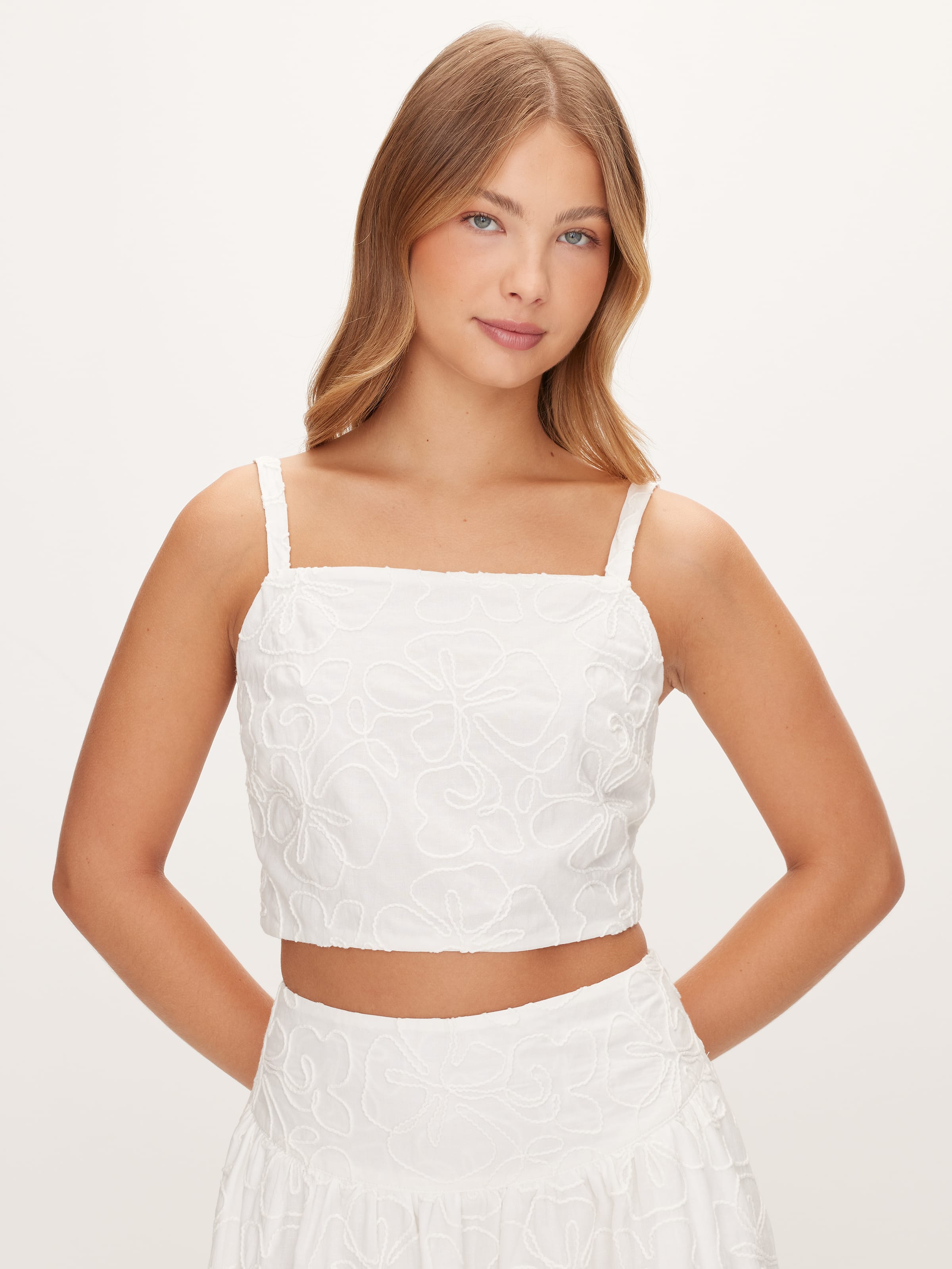 Freya Embroidered Top