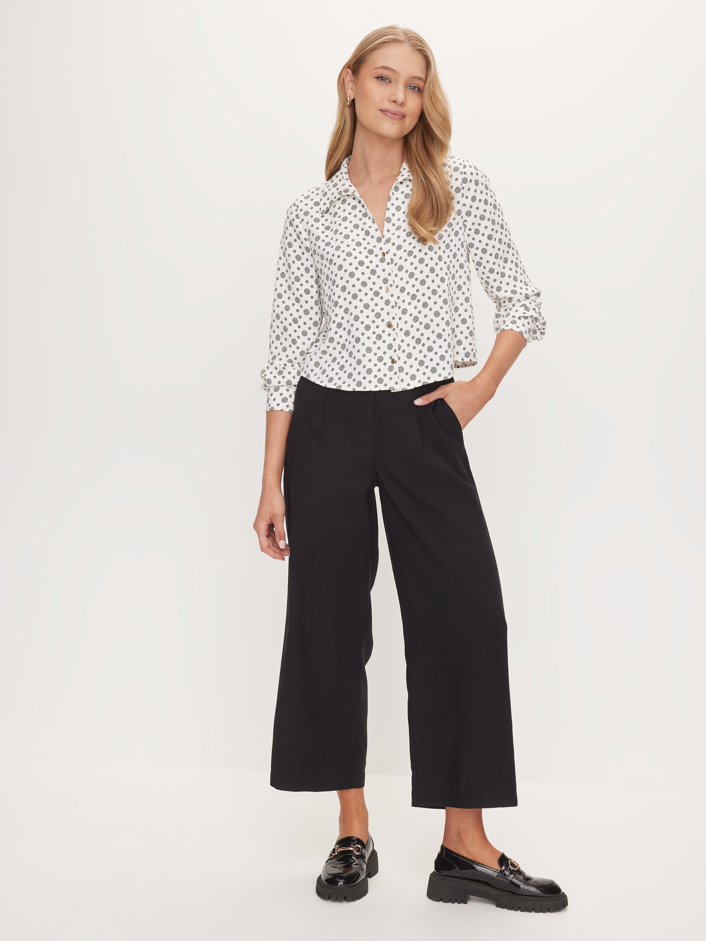Laila Cropped Shirt