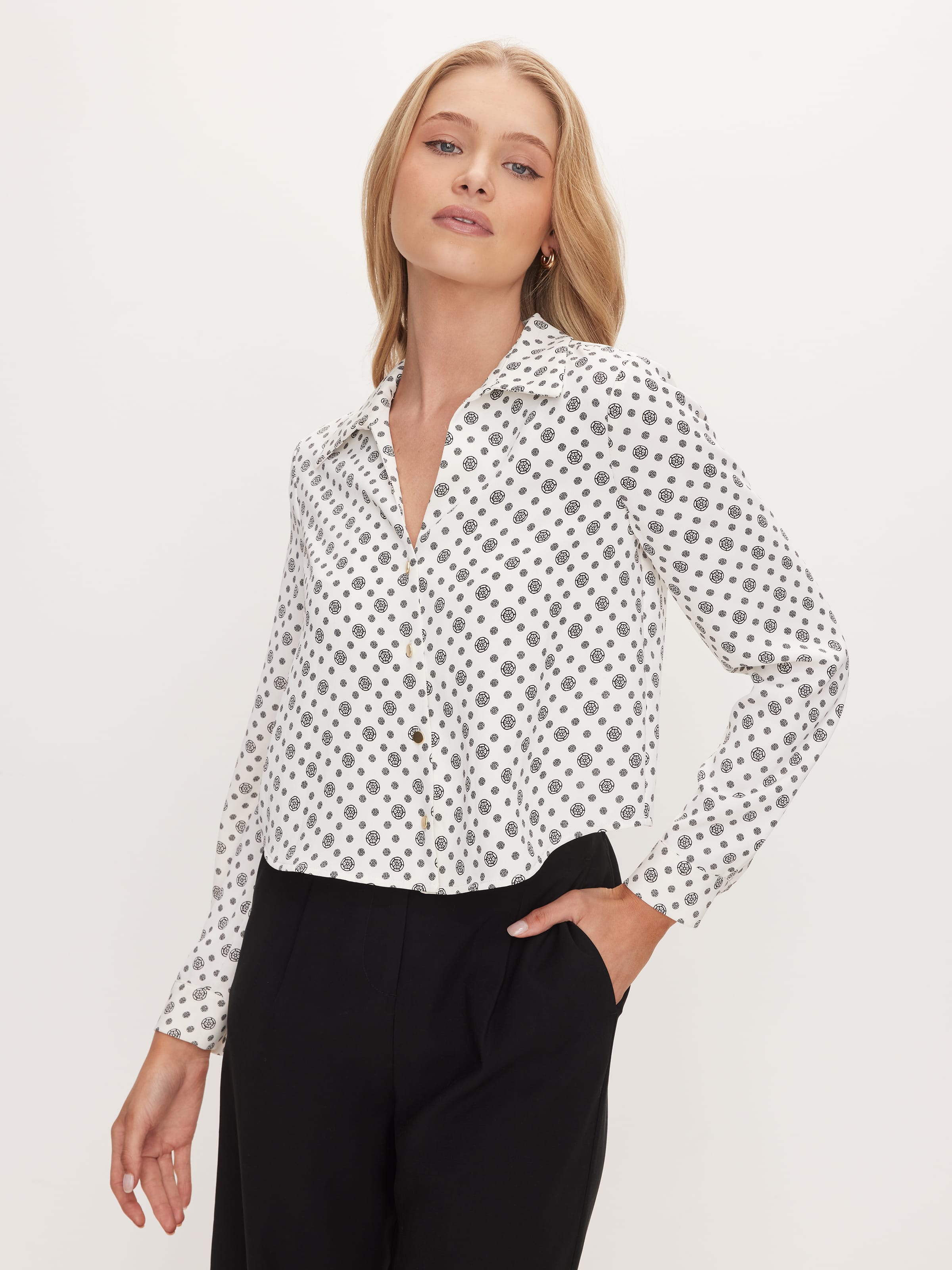 Laila Cropped Shirt