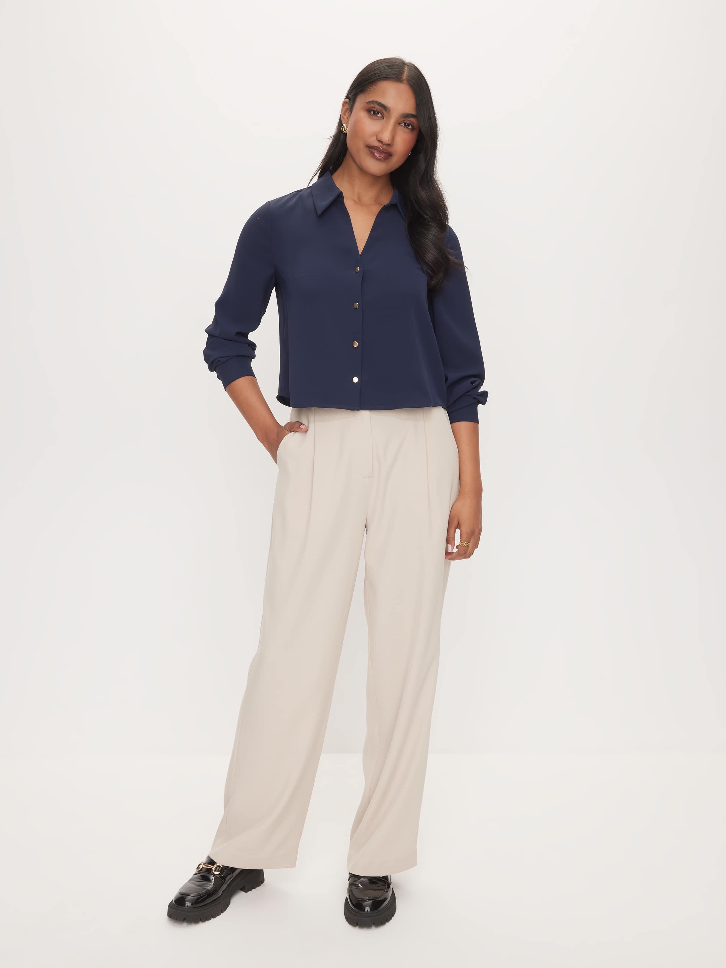 Laila Cropped Shirt