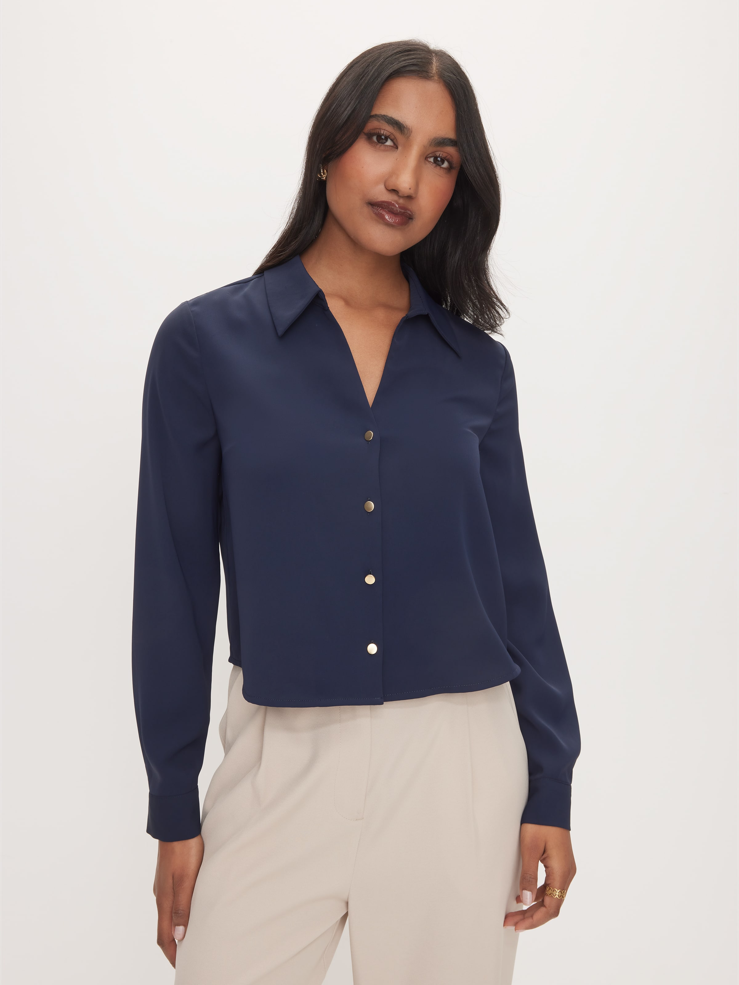 Laila Cropped Shirt