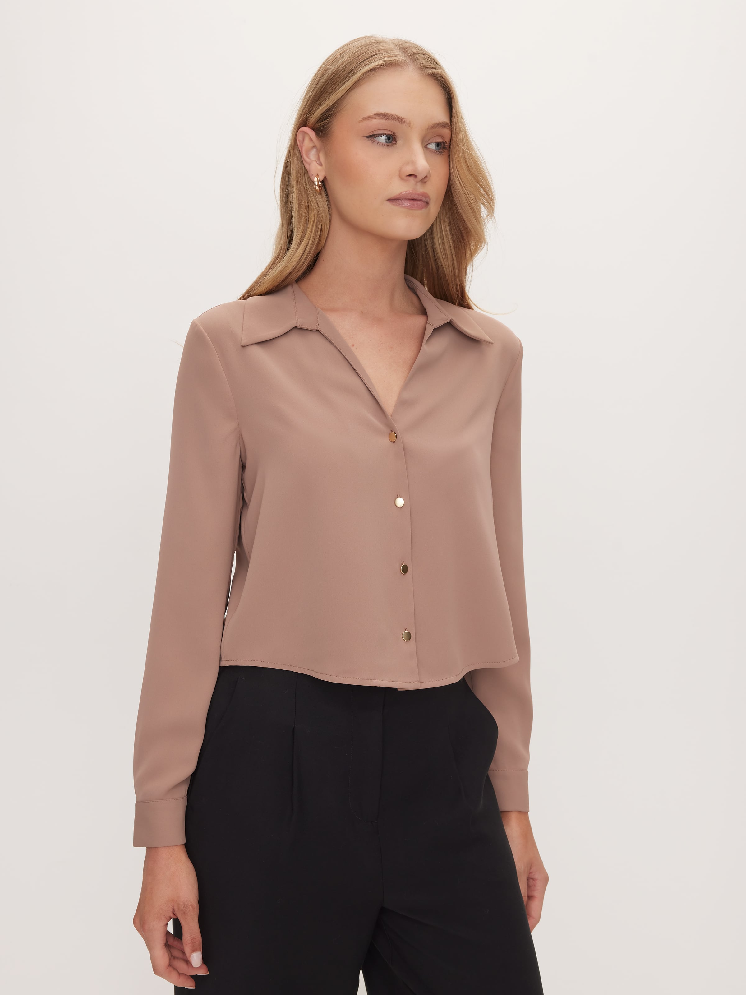 Laila Cropped Shirt