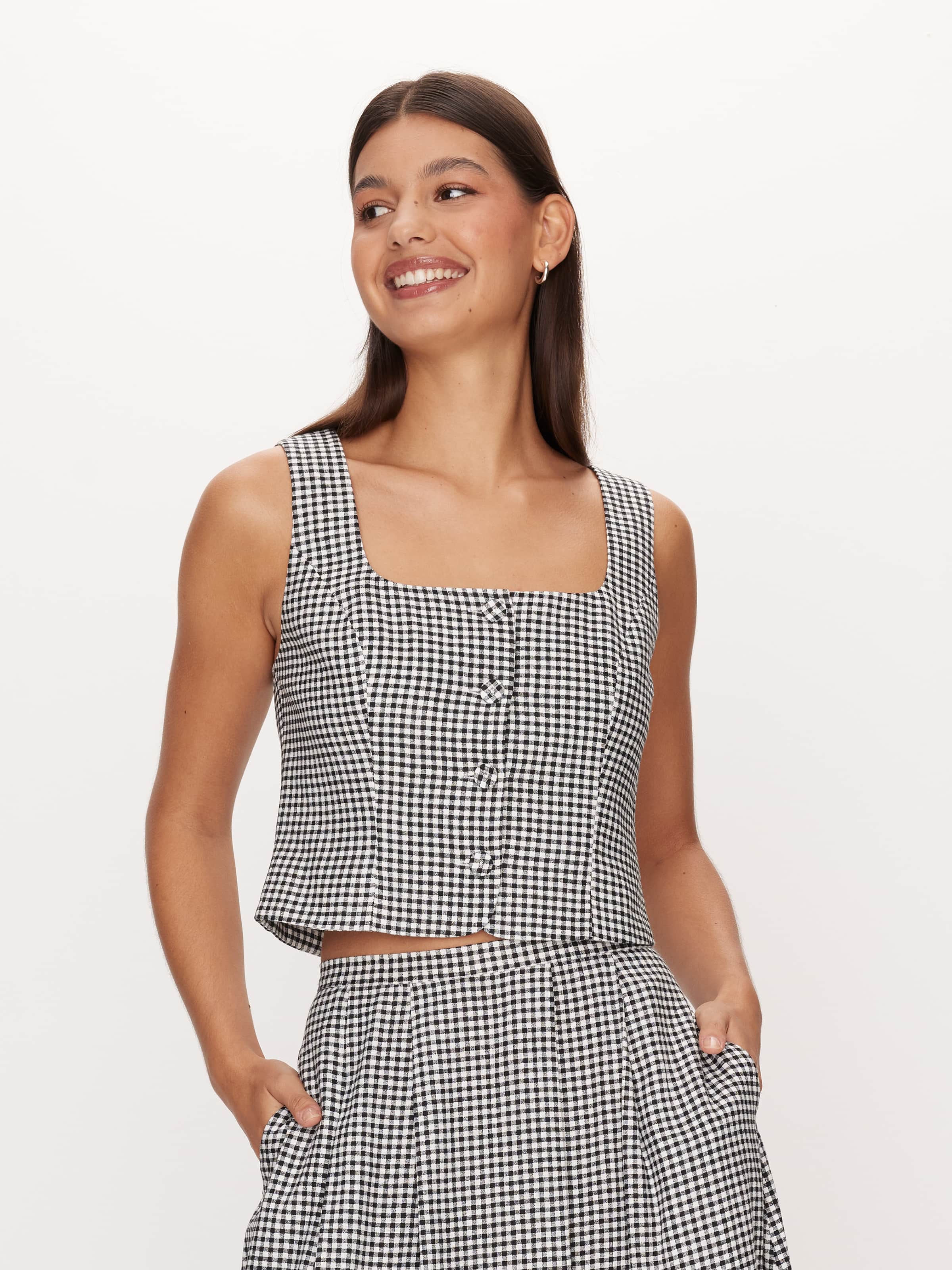 Annabella Button Through Top
