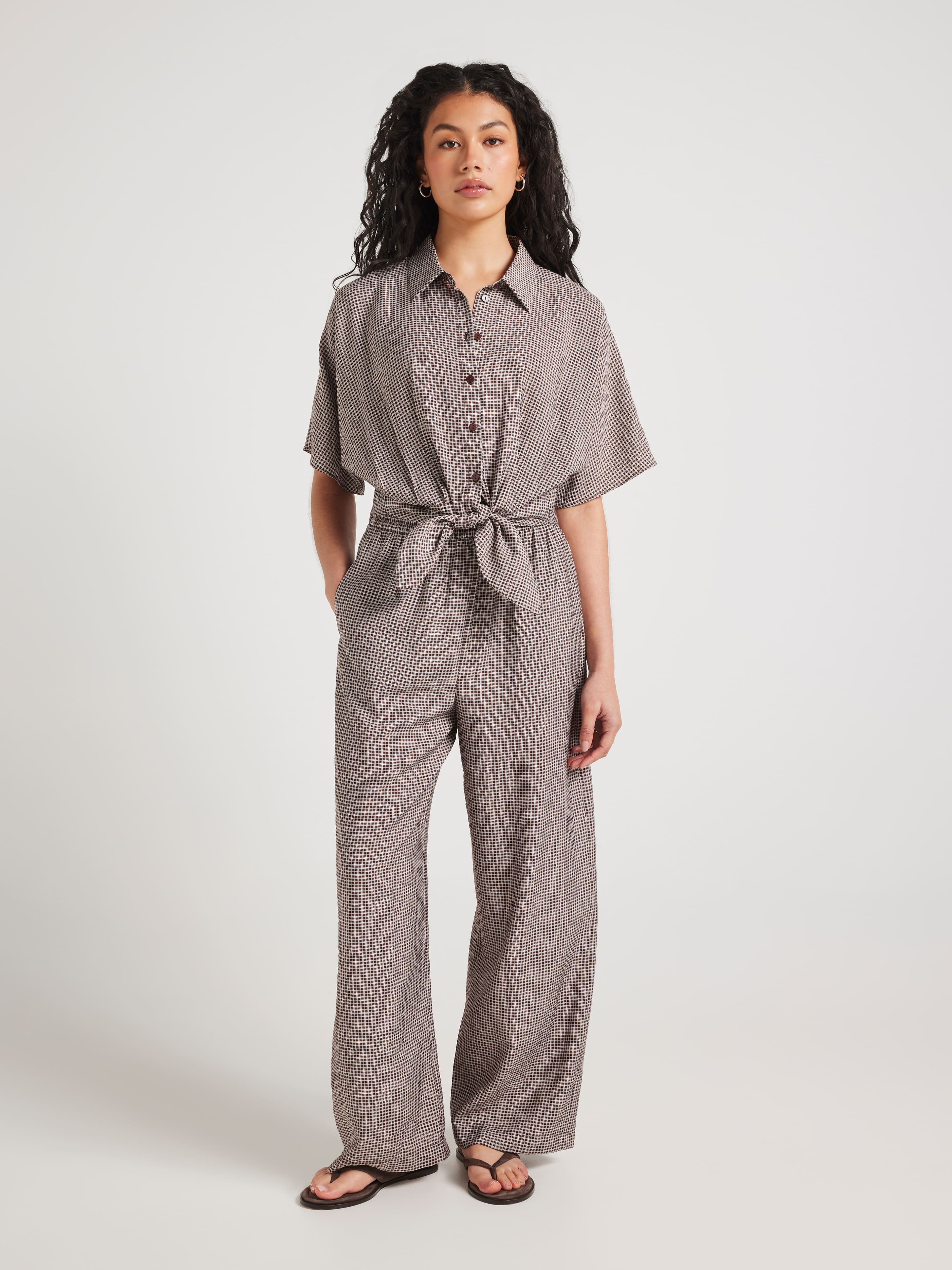 Tegan Knot Front Shirt