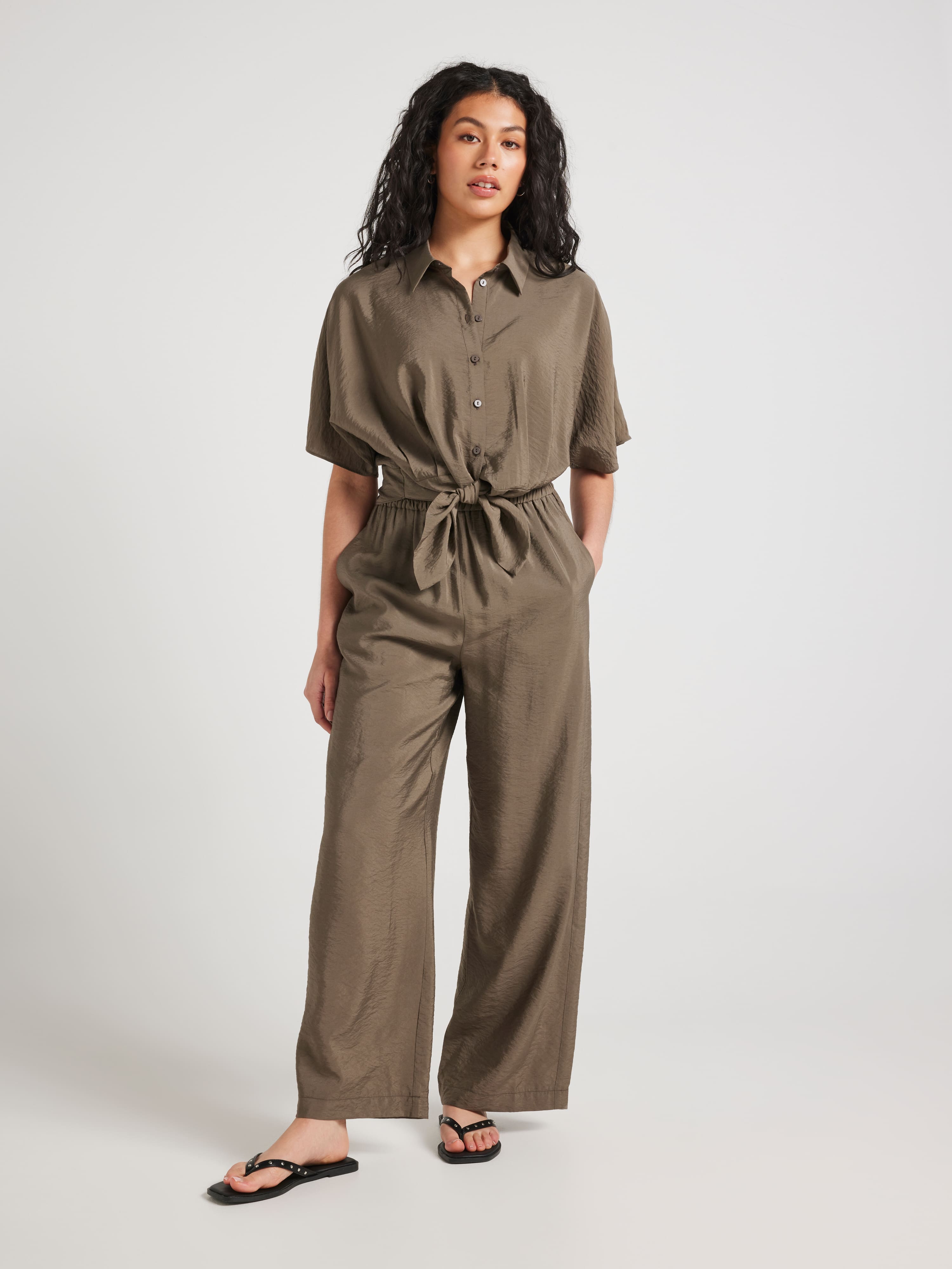 Tegan Knot Front Shirt