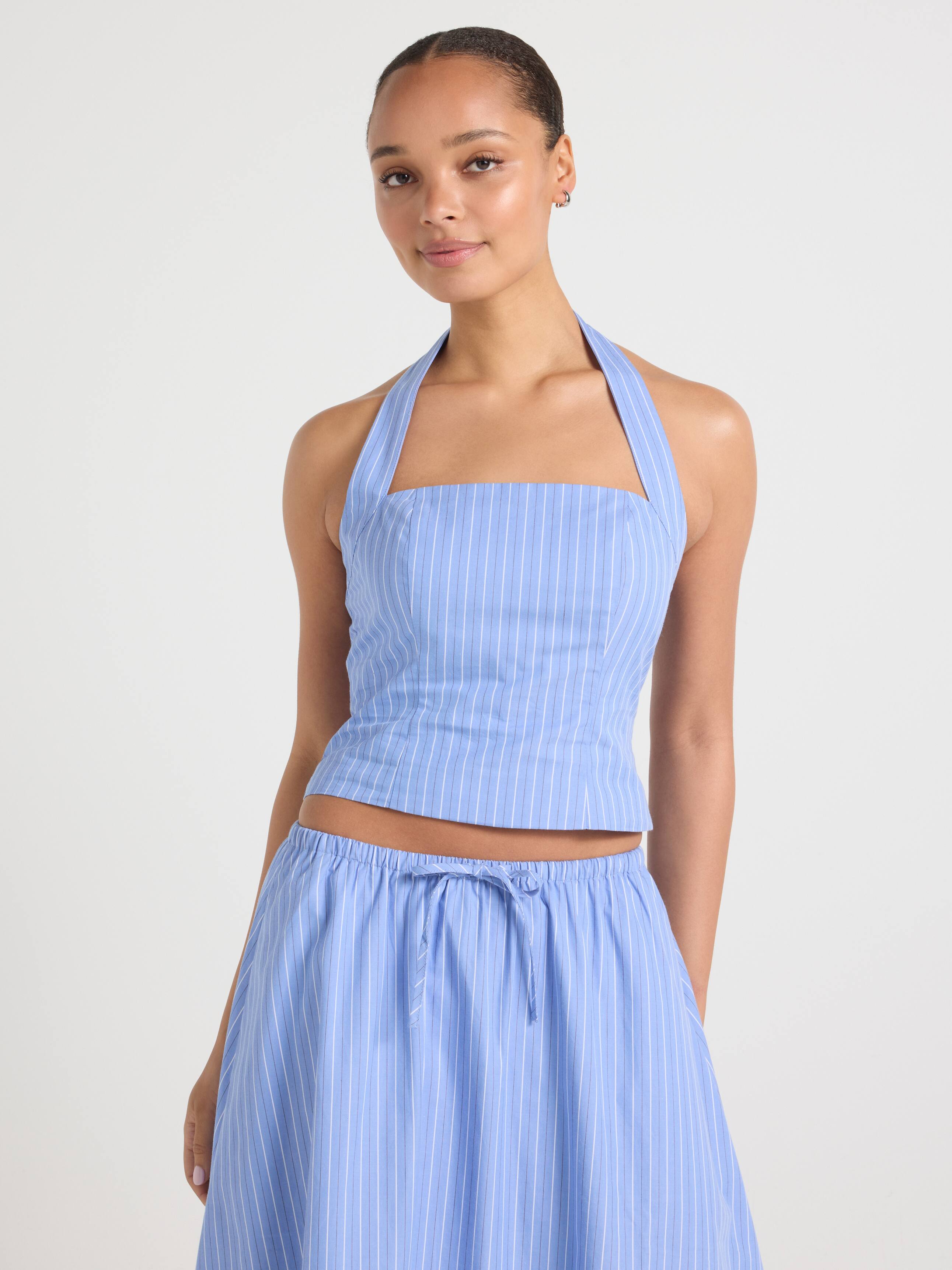 Rory Cotton Halter Top