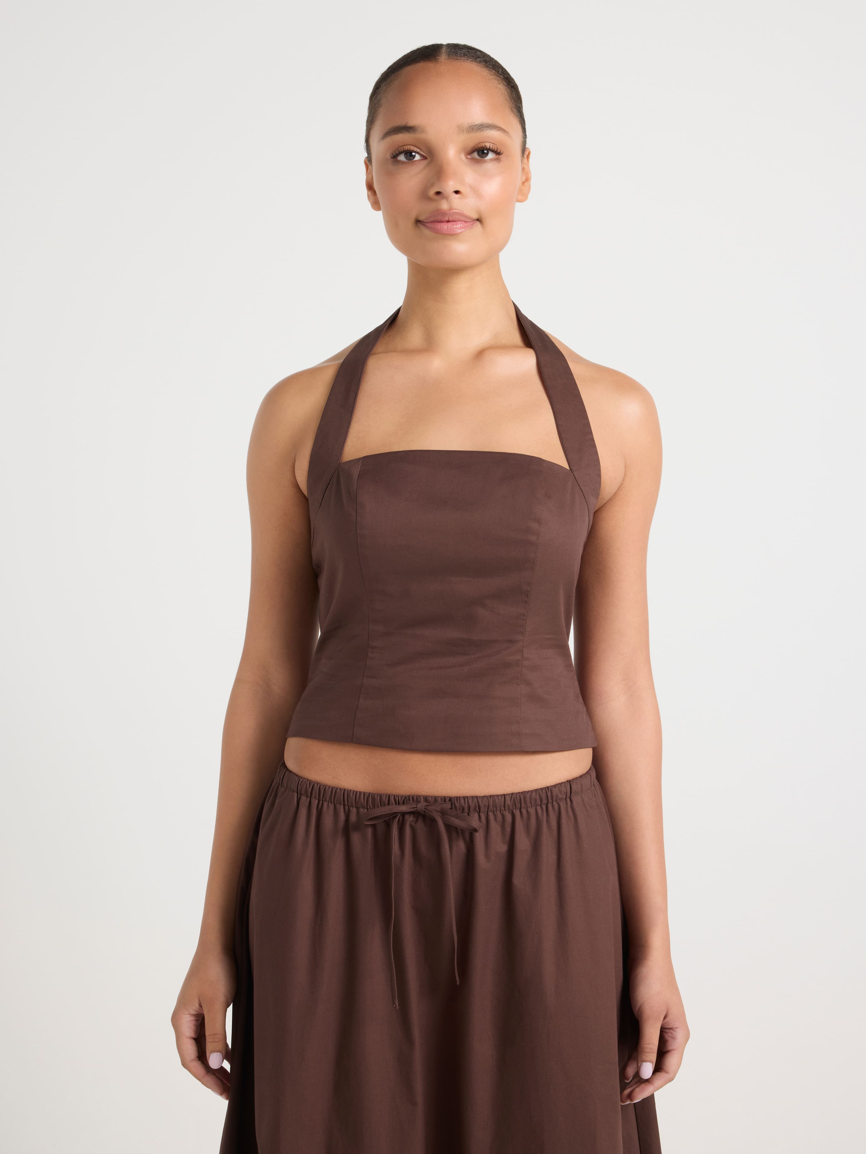 Rory Cotton Halter Top