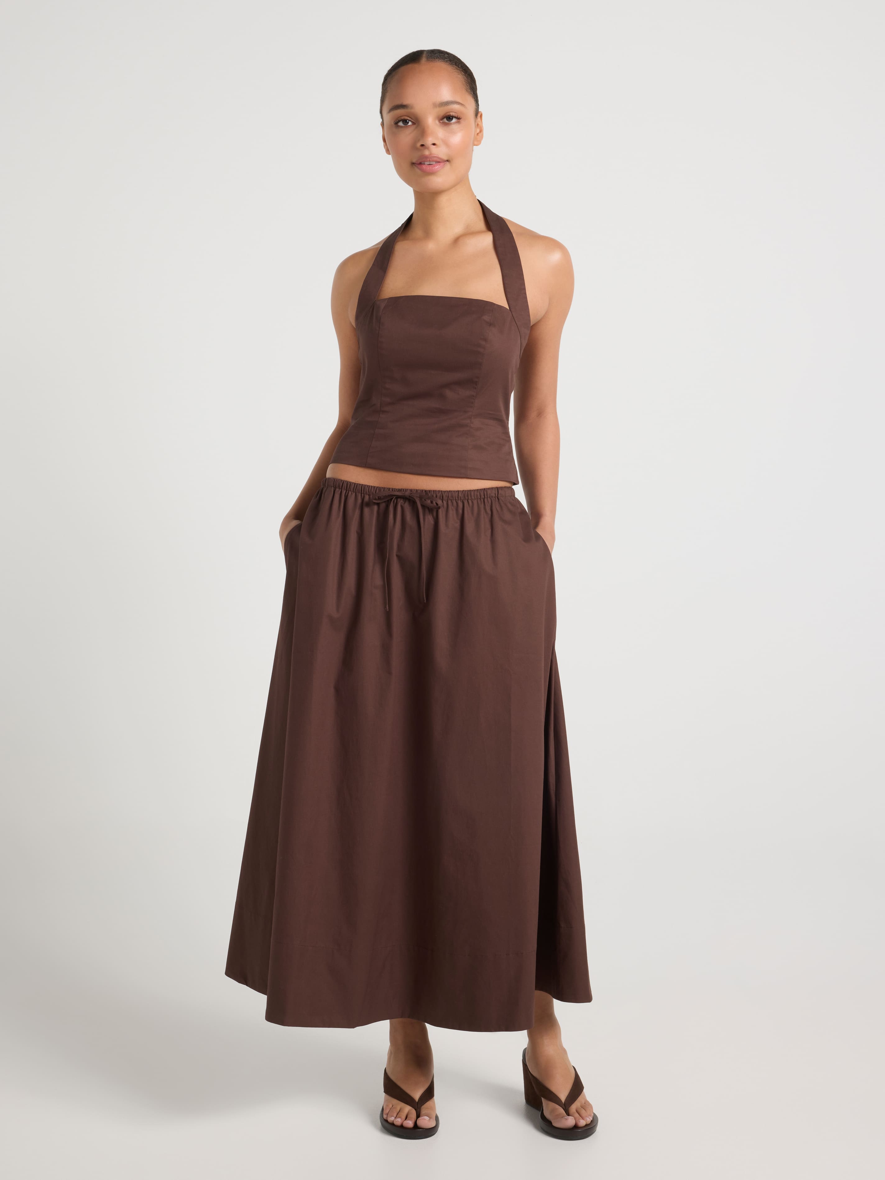Rory Cotton Halter Top