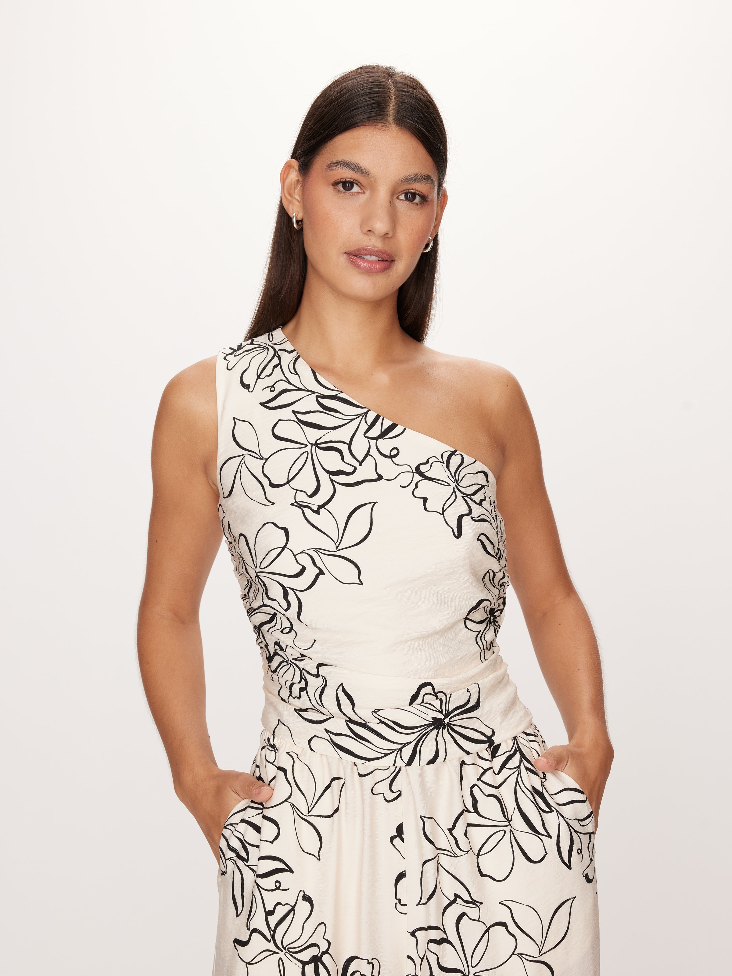 P8r Bianca One Shoulder Top