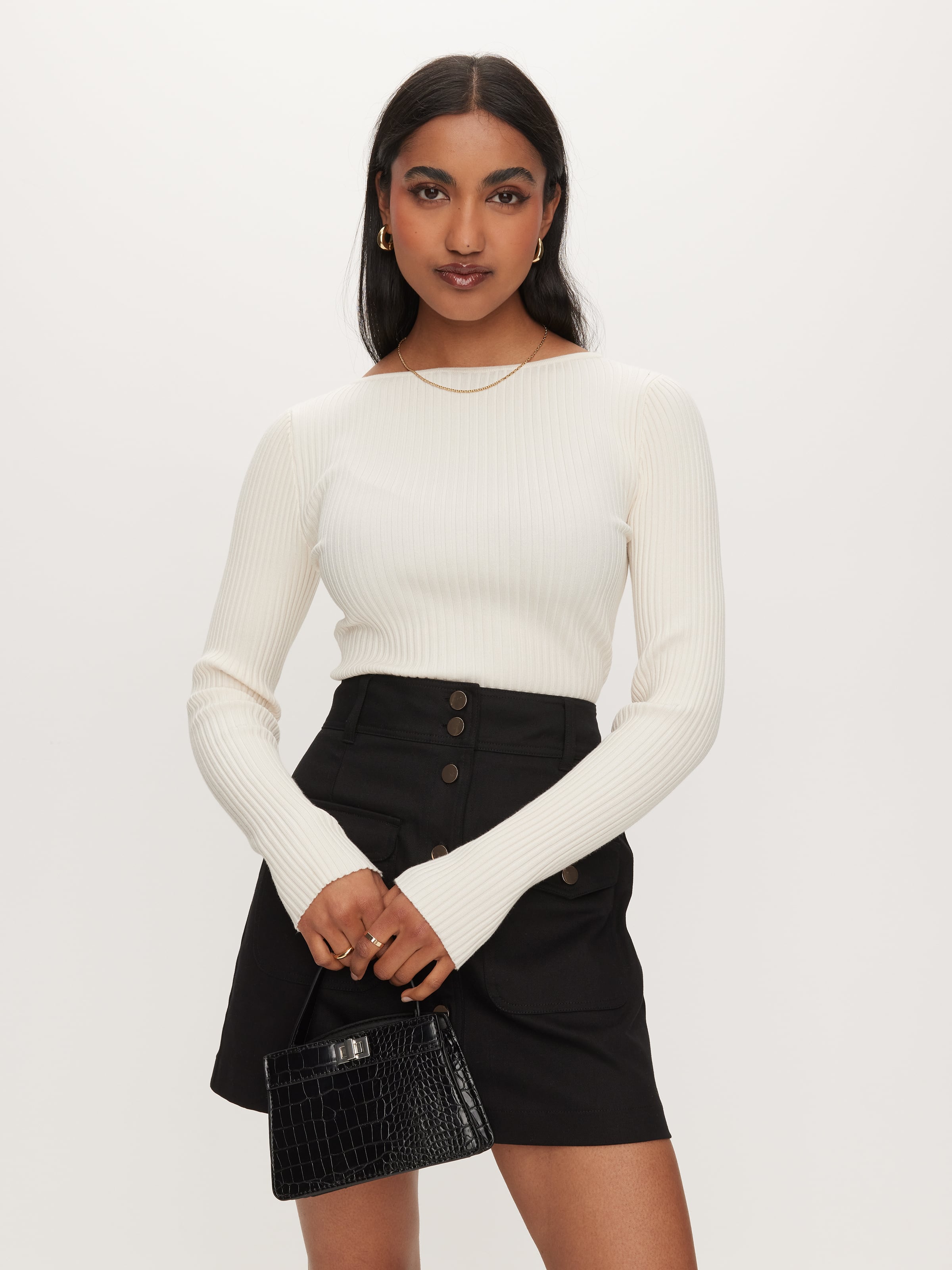 Willow Long Sleeve Boatneck Knit