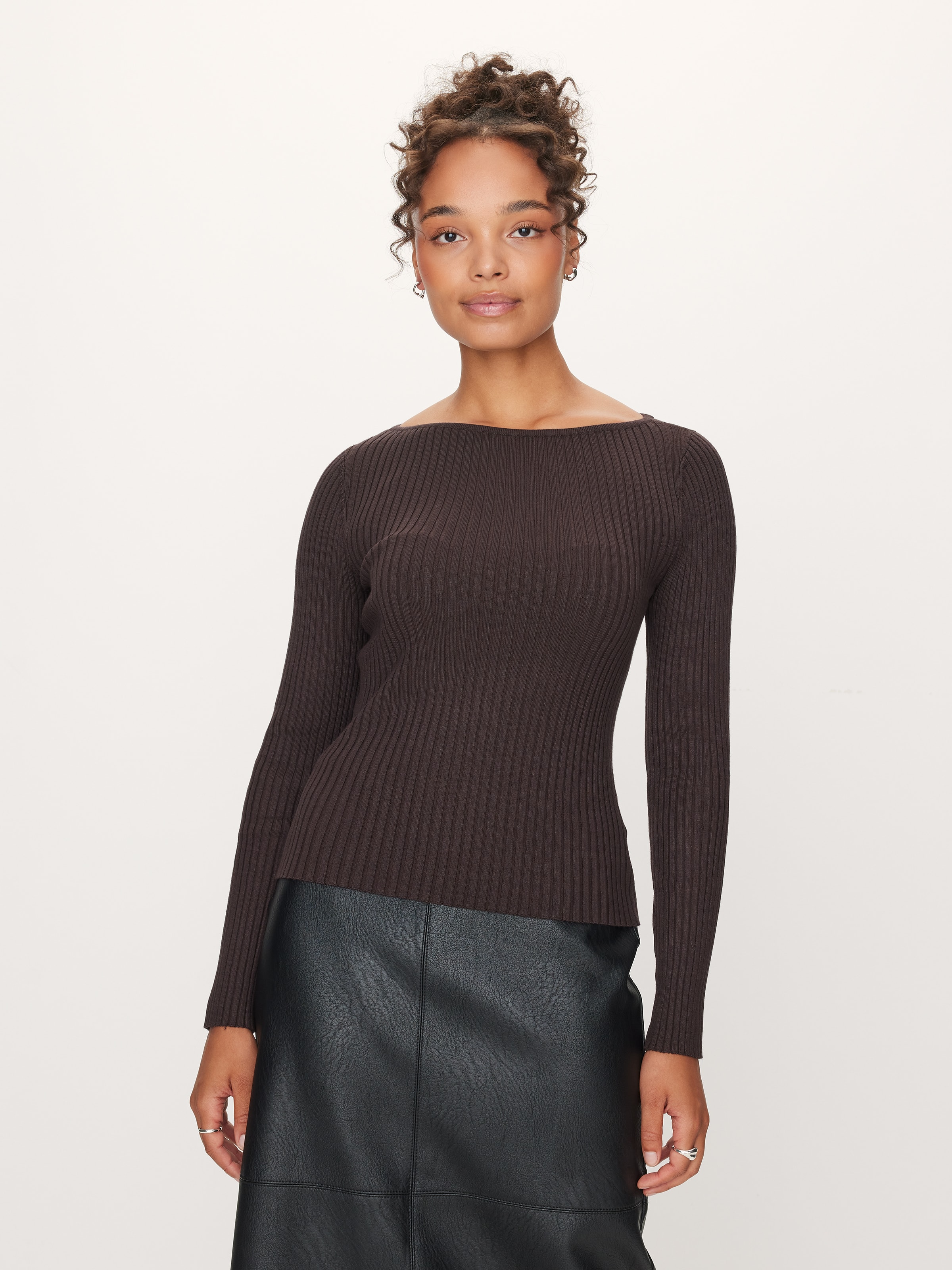 Willow Long Sleeve Boatneck Knit