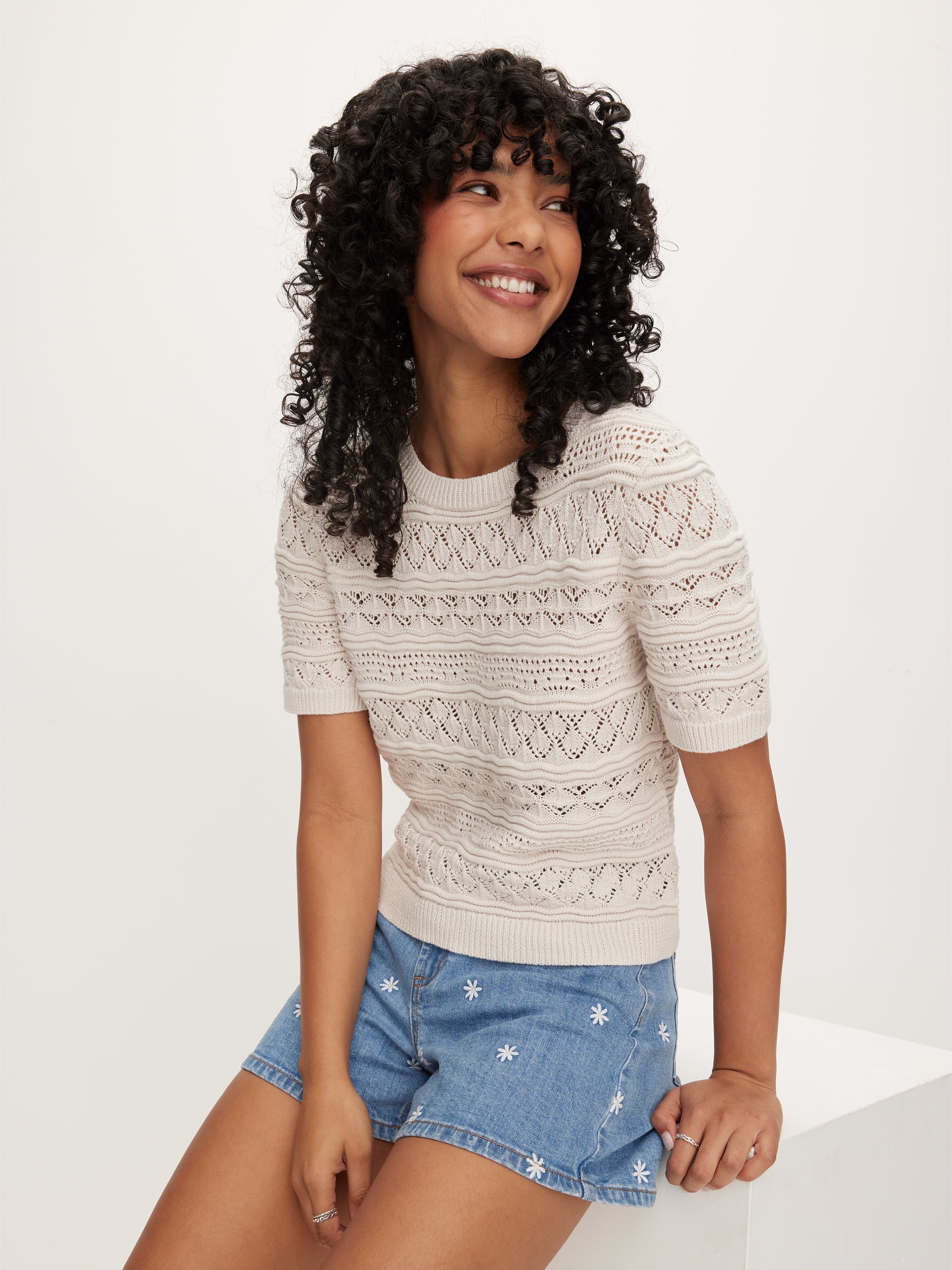 Patty Pointelle Knit