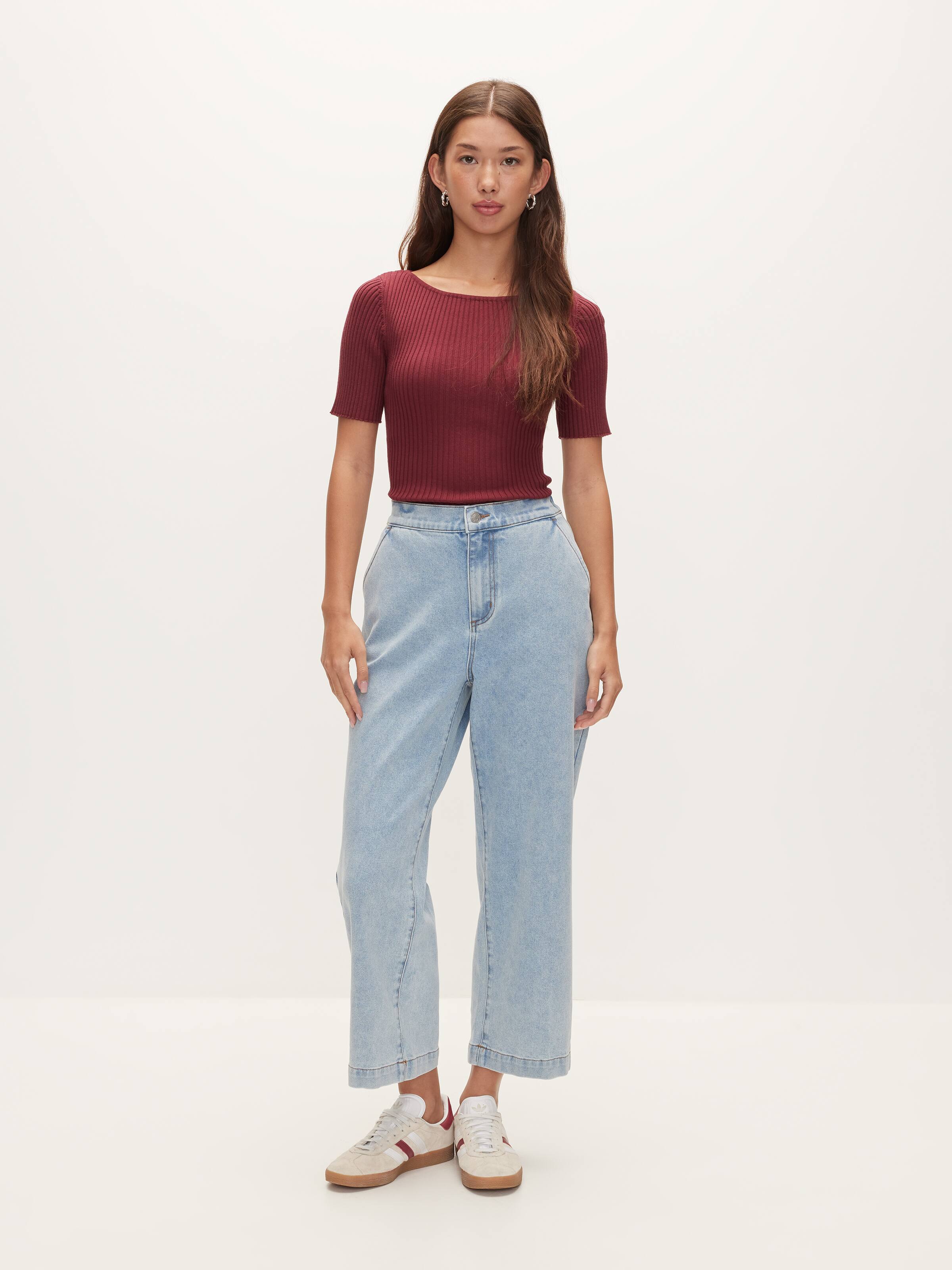 Lily Boatneck Knit