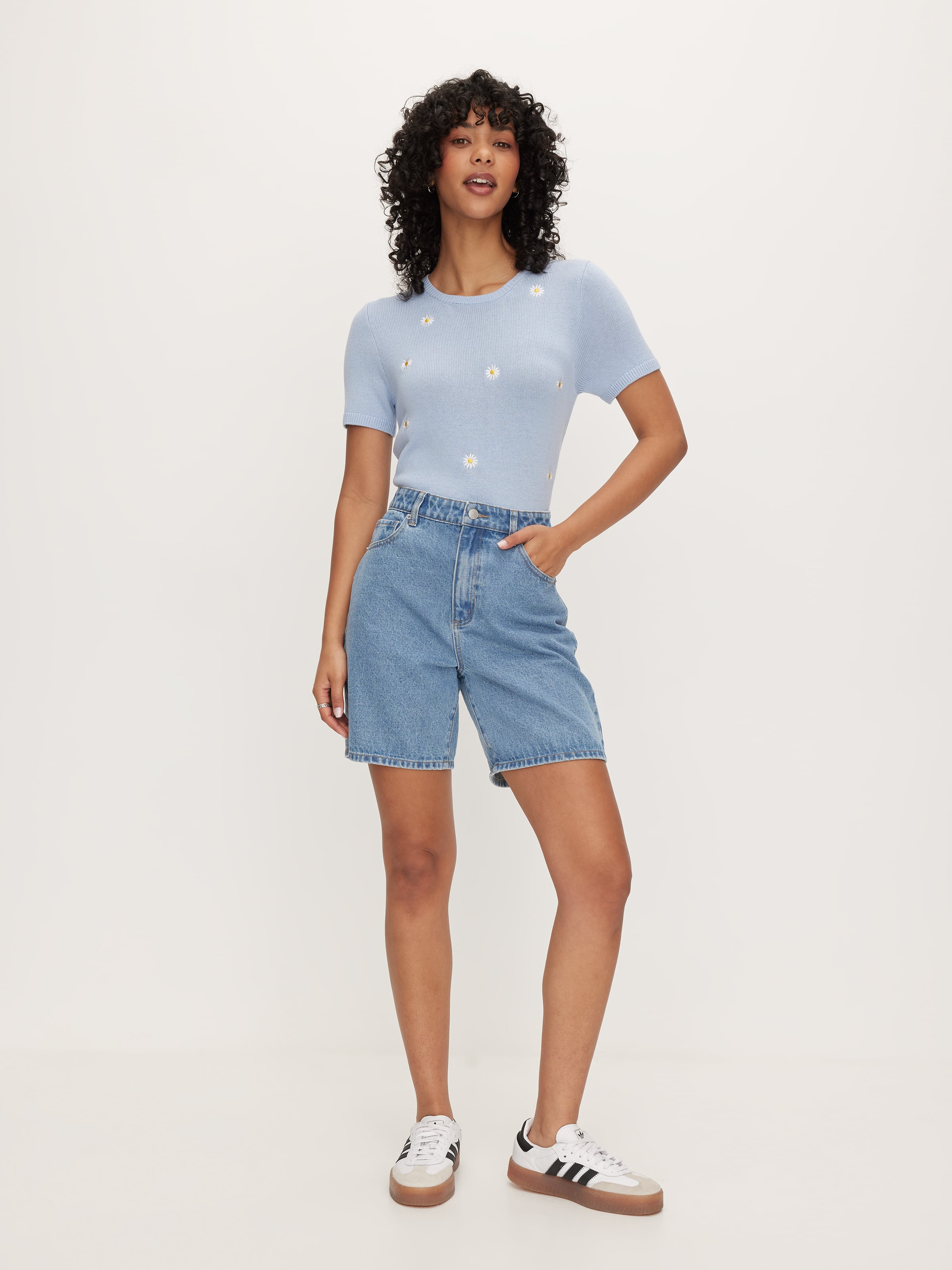 Zoey Embroidered Knit