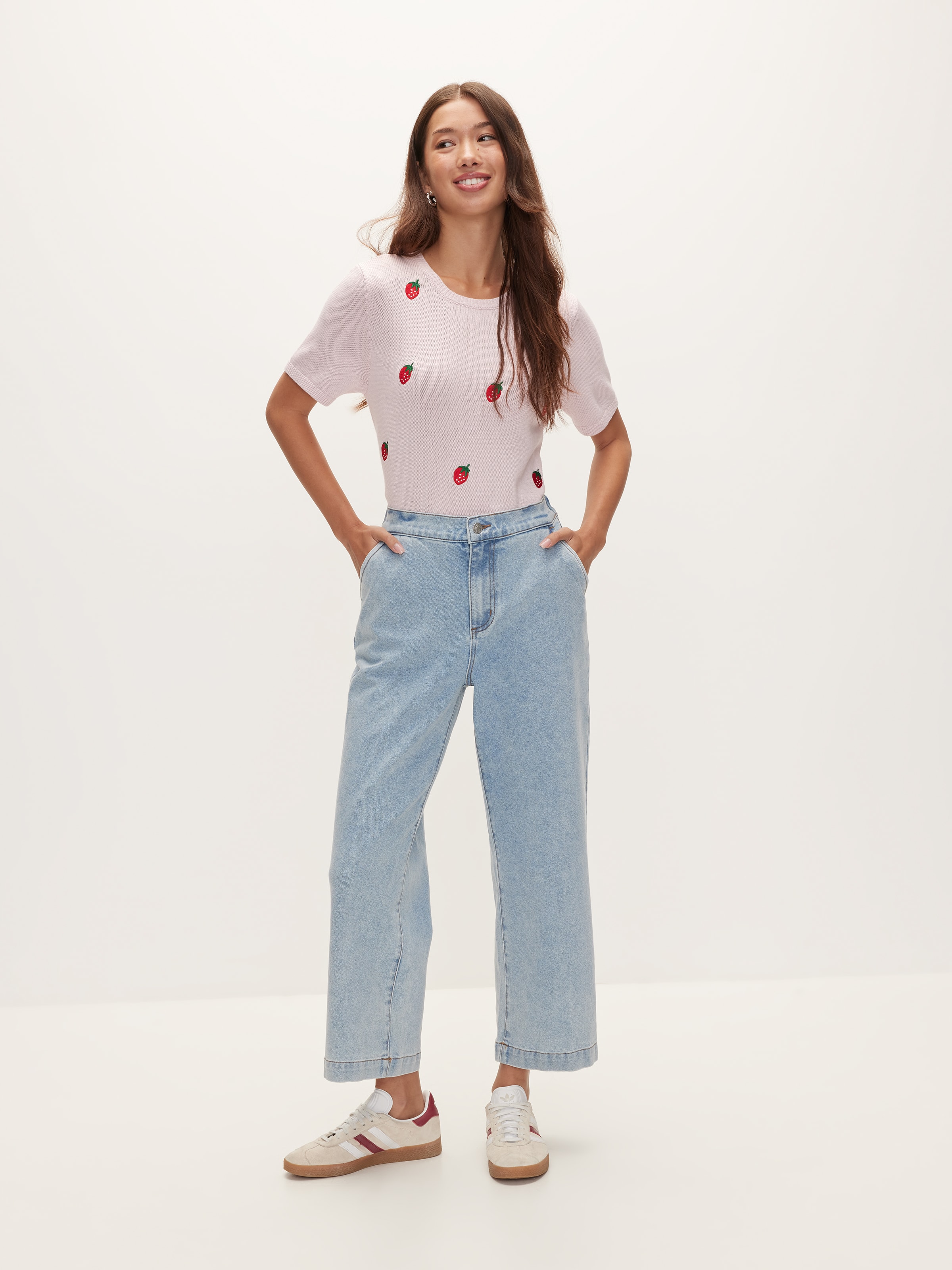 Zoey Embroidered Knit