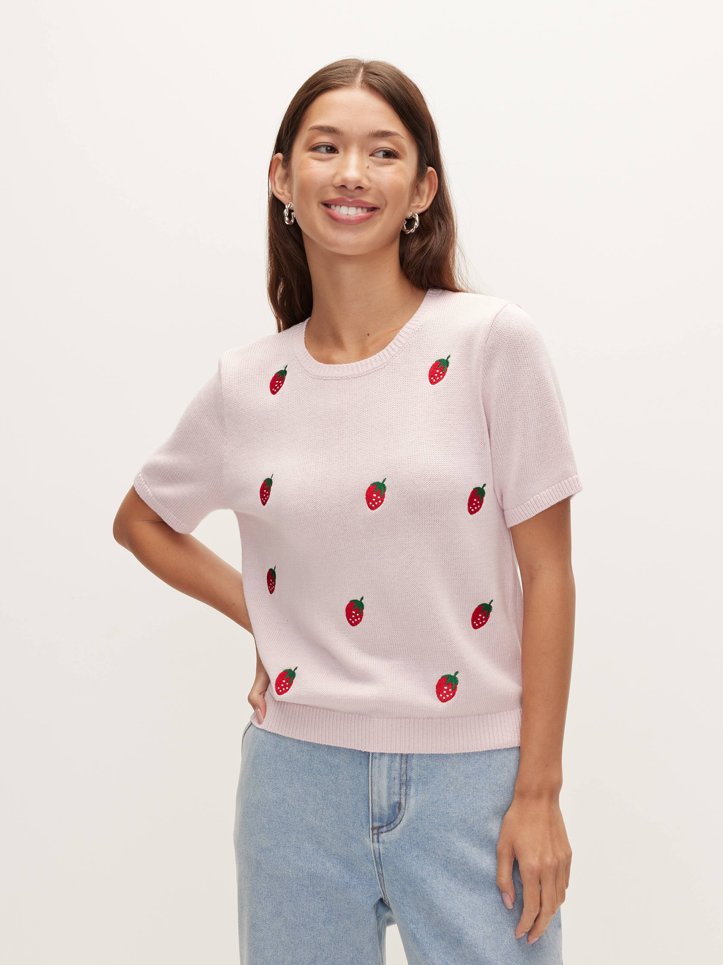 Zoey Embroidered Knit