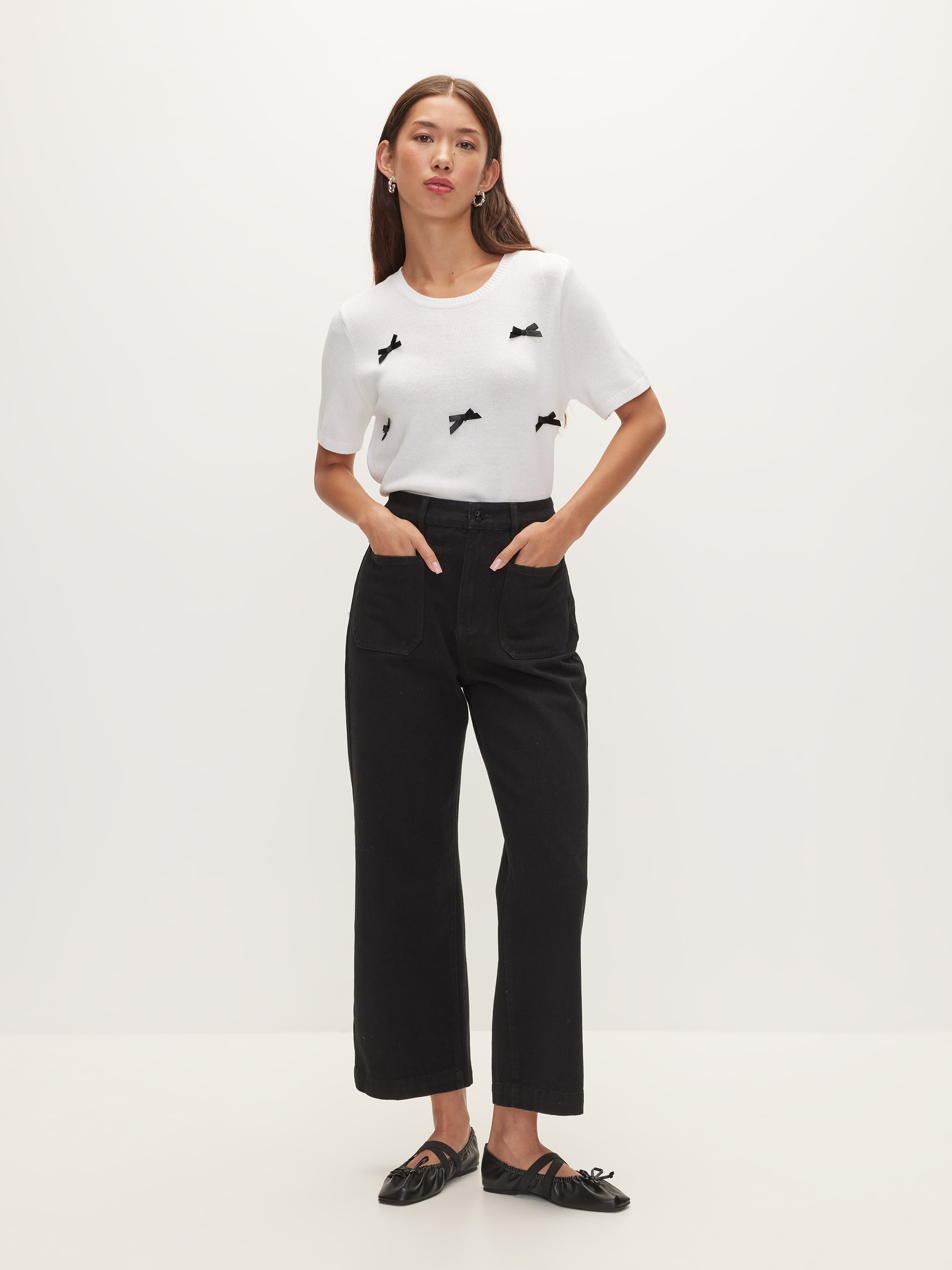 Zoey Embroidered Knit