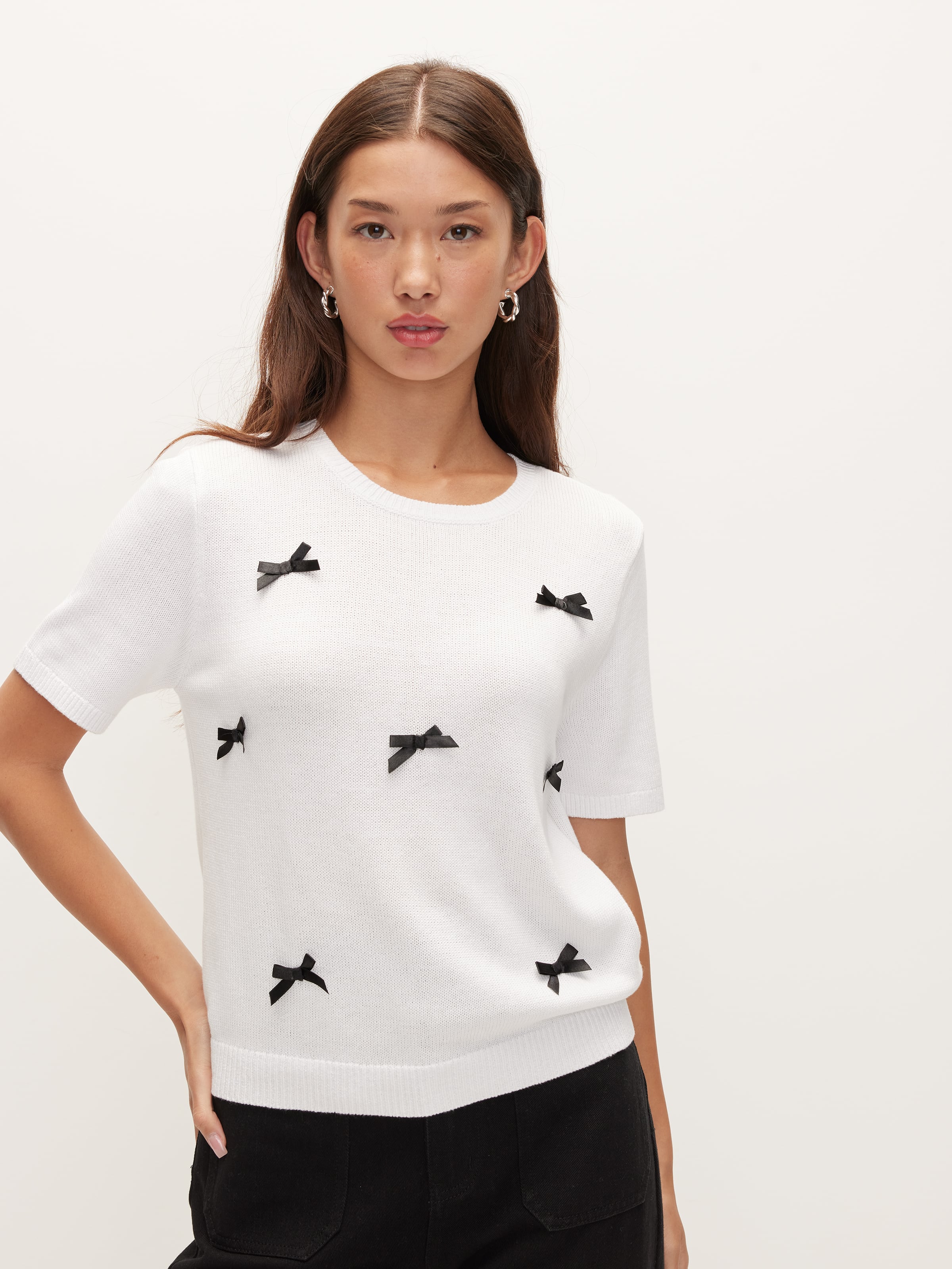 Zoey Embroidered Knit