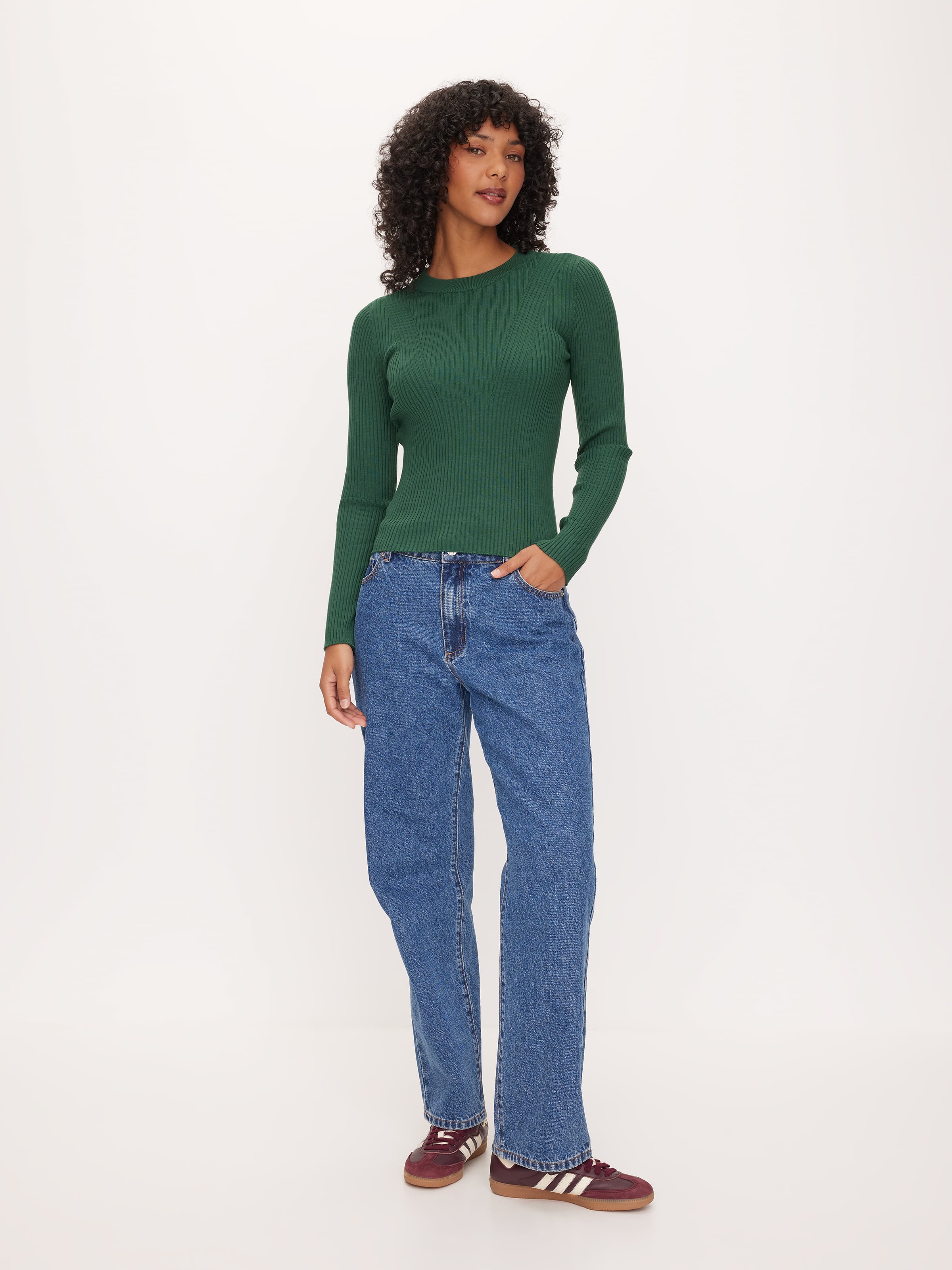 Aries Crew Neck Knit Jumper