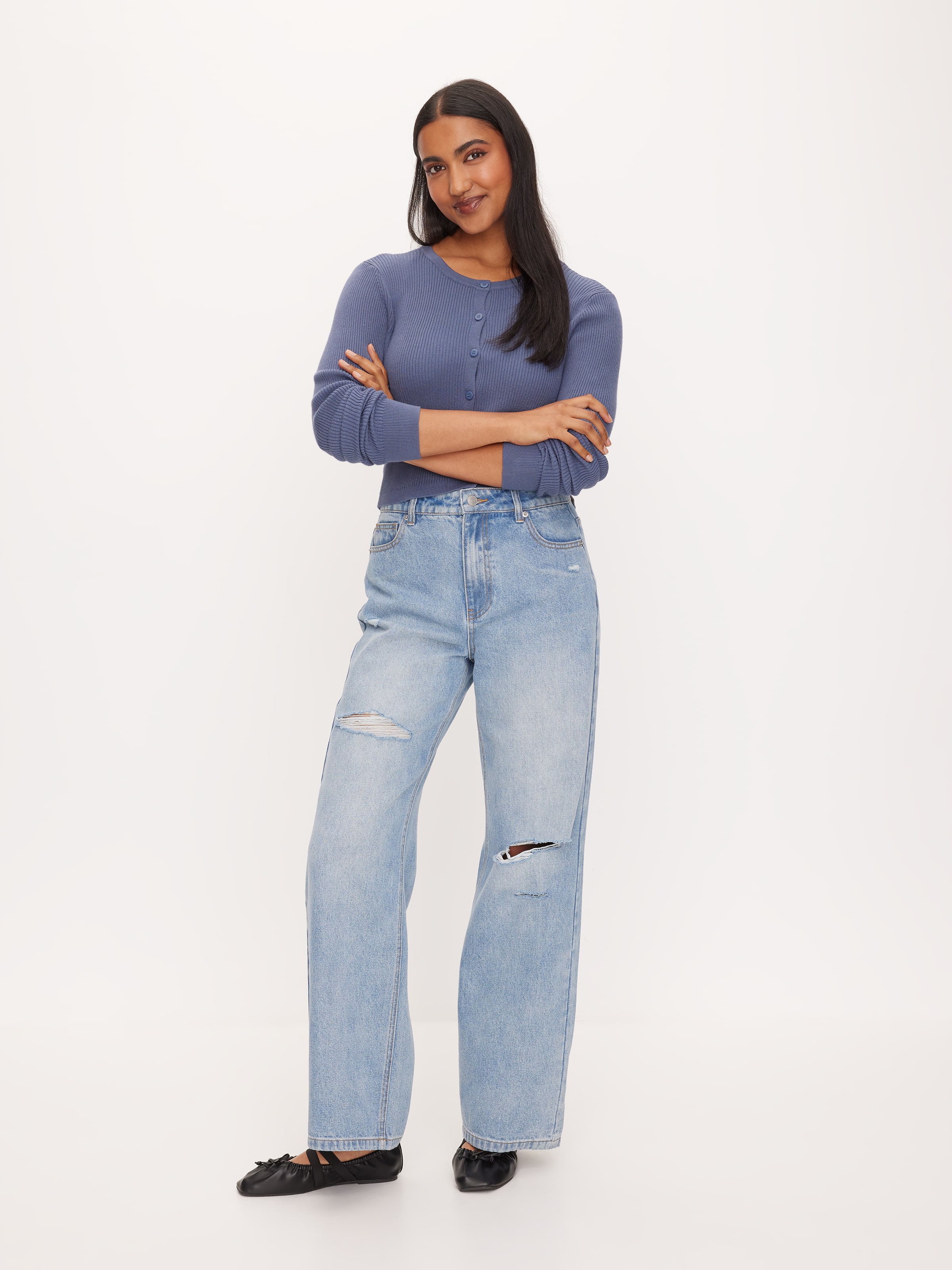 Payton Button Through Knit Cardi