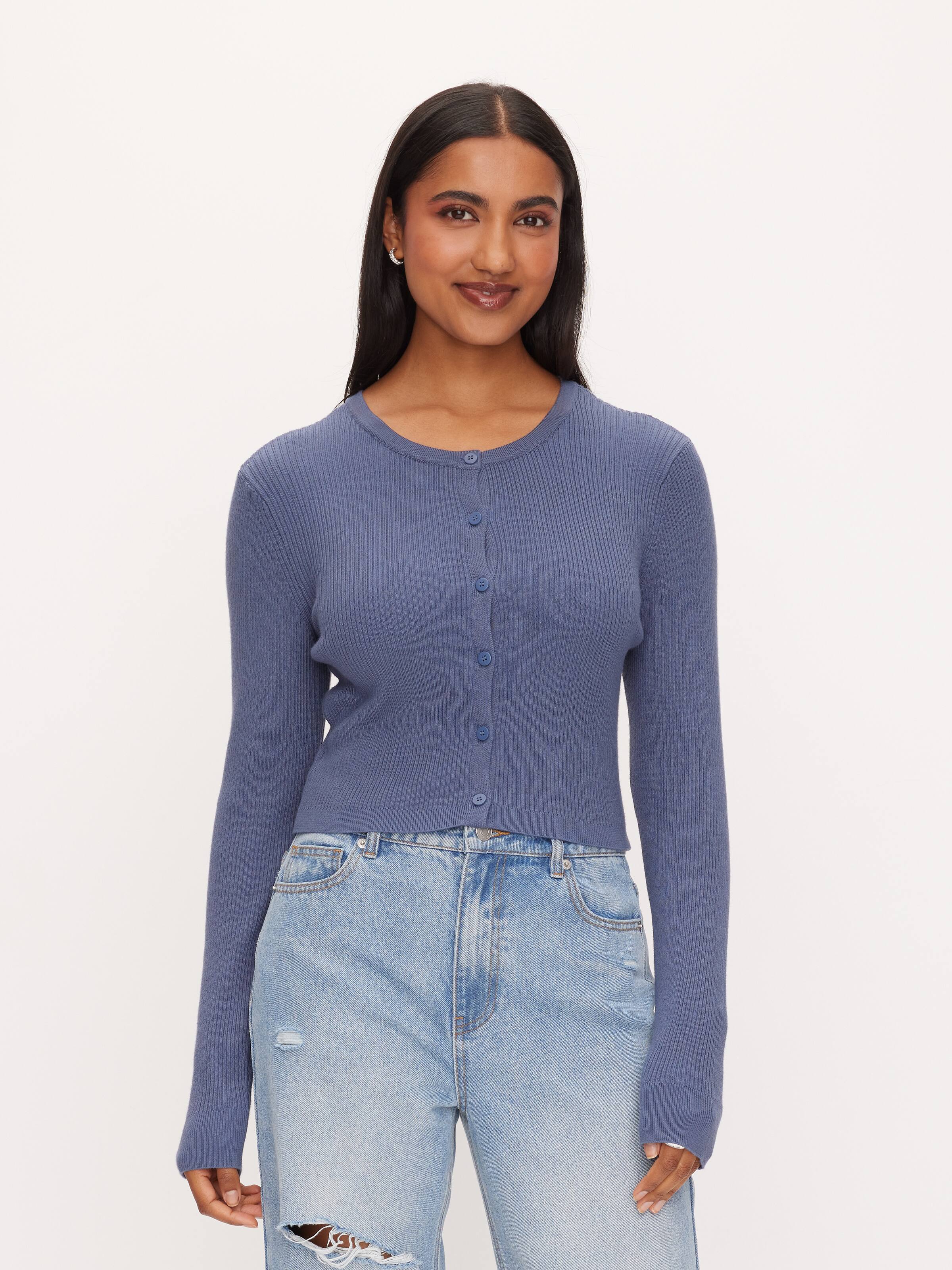 Payton Button Through Knit Cardi
