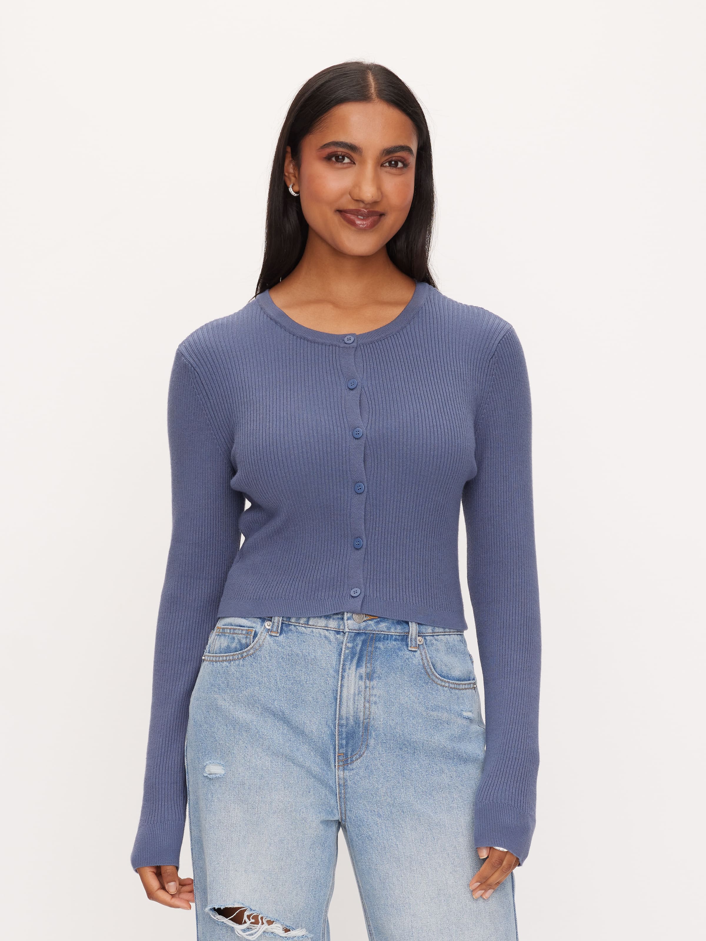 Payton Button Through Knit Cardi