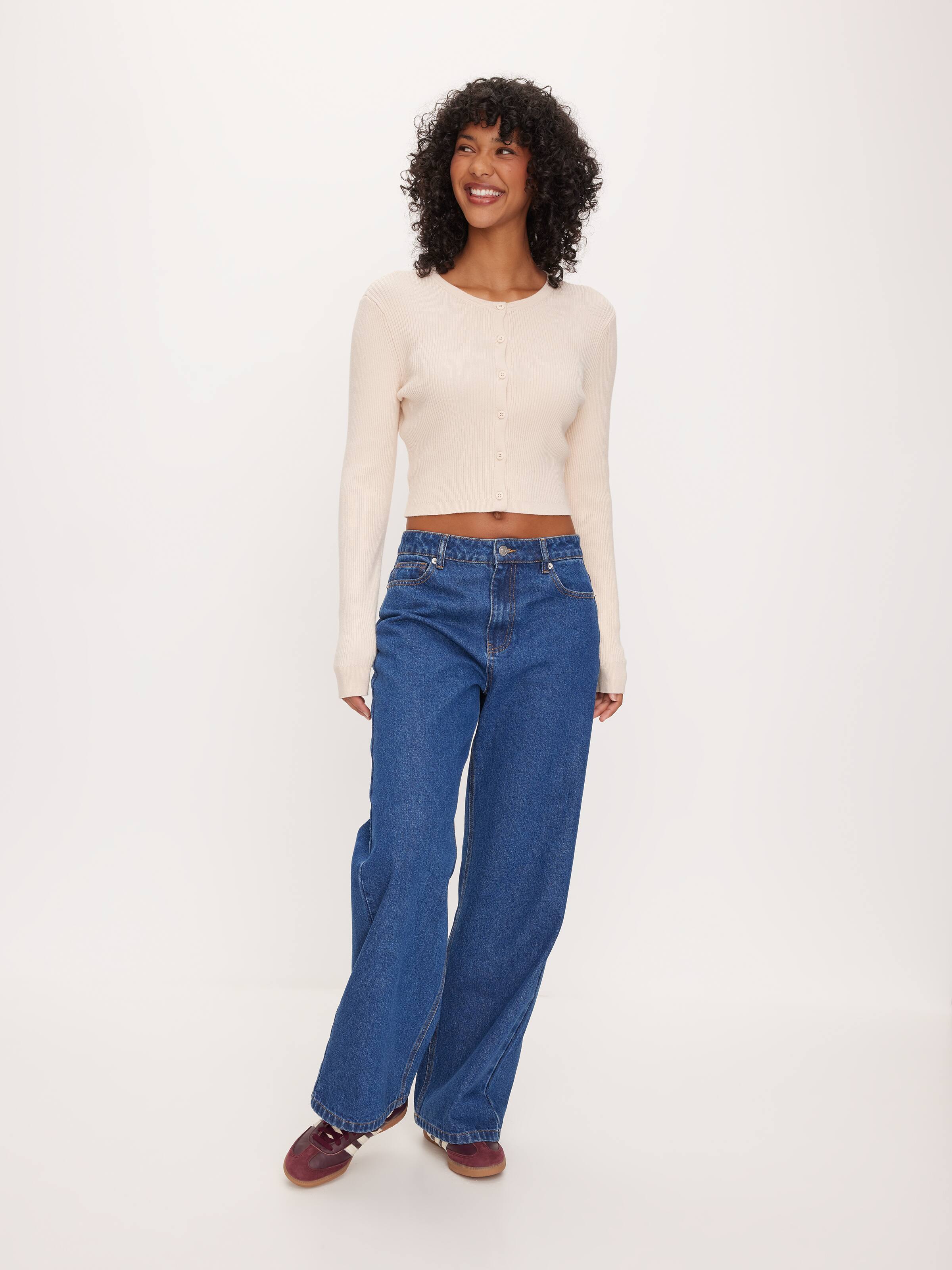 Payton Button Through Knit Cardi