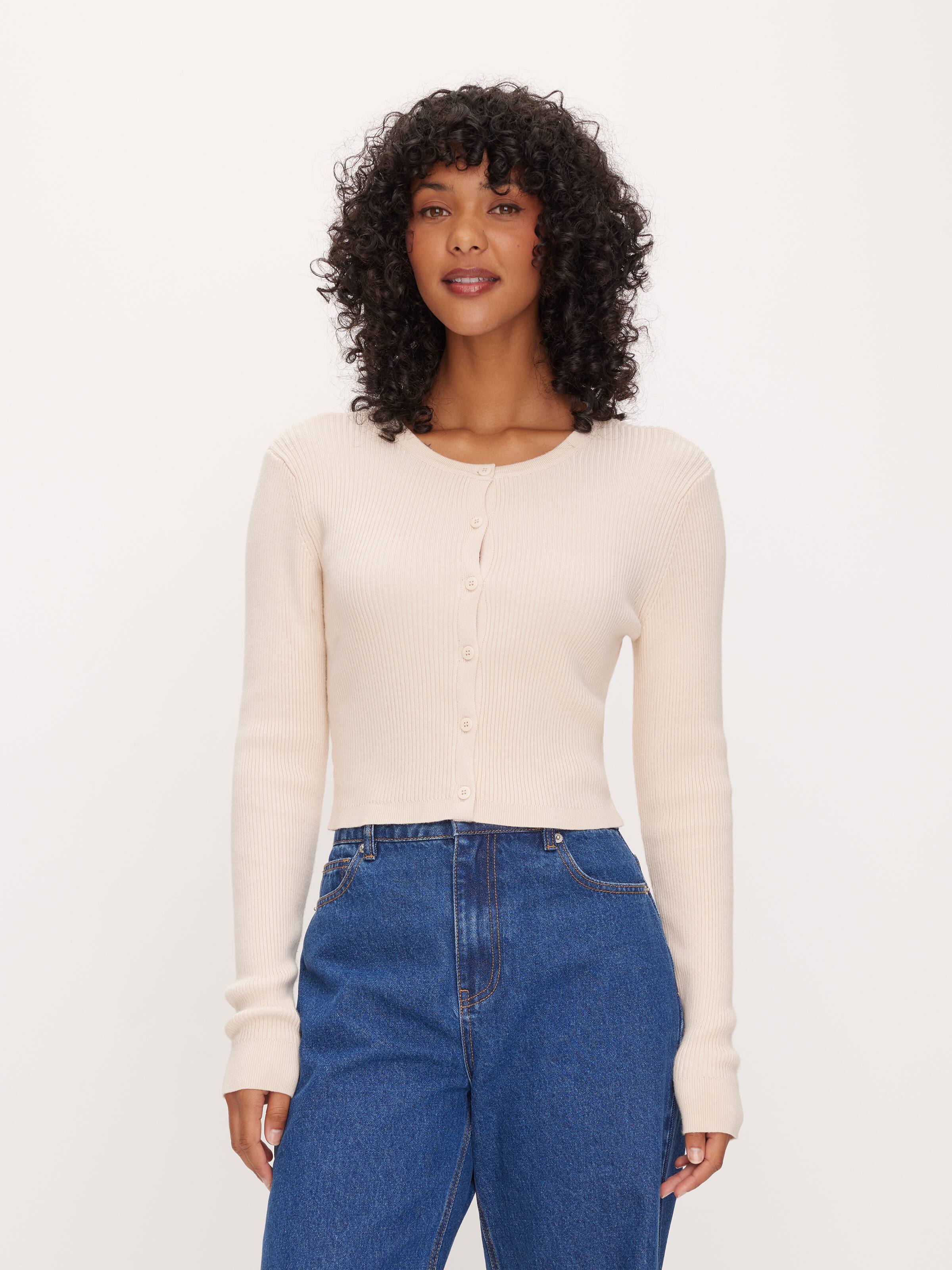 Payton Button Through Knit Cardi