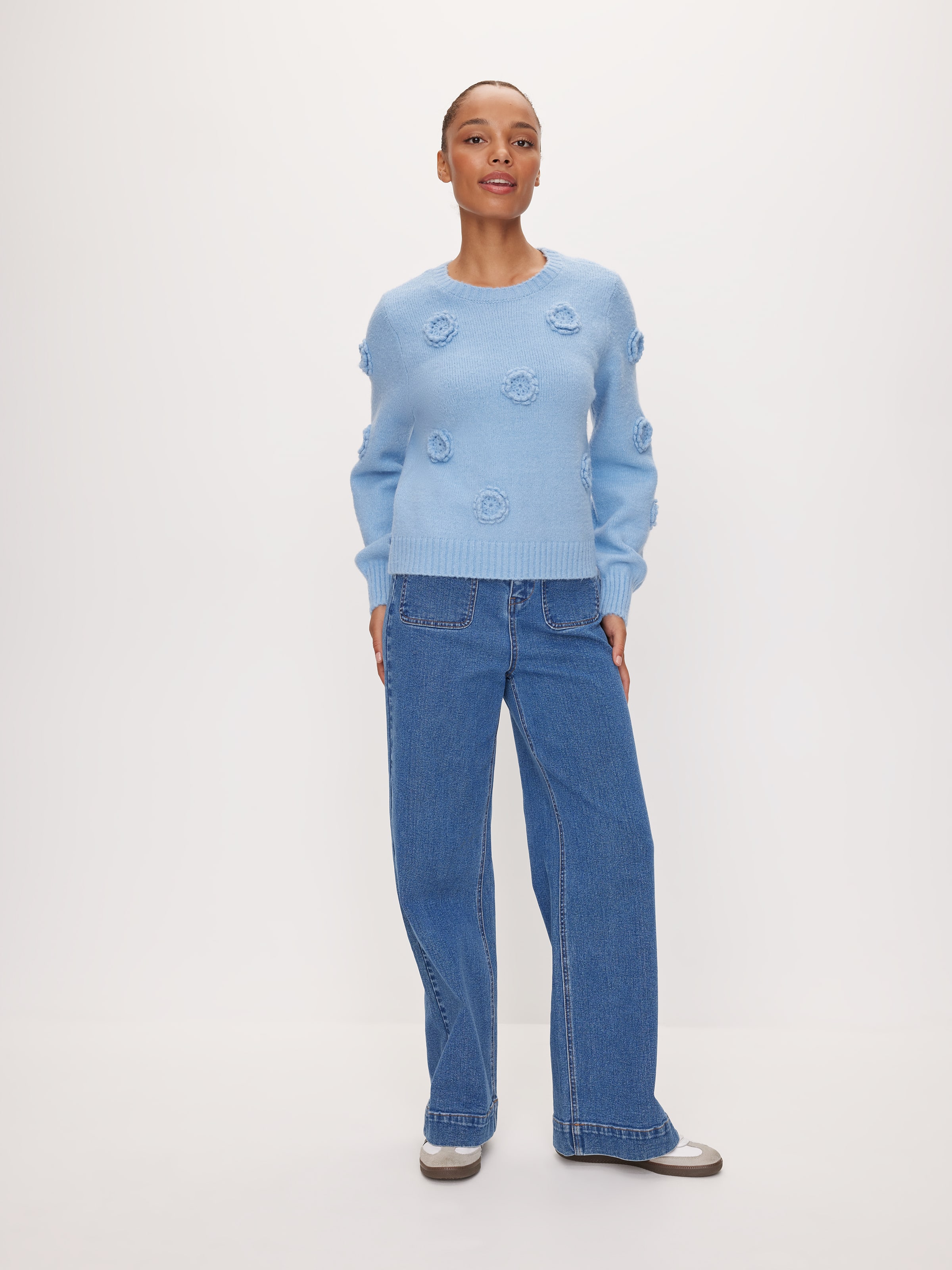 3D Flower Knit