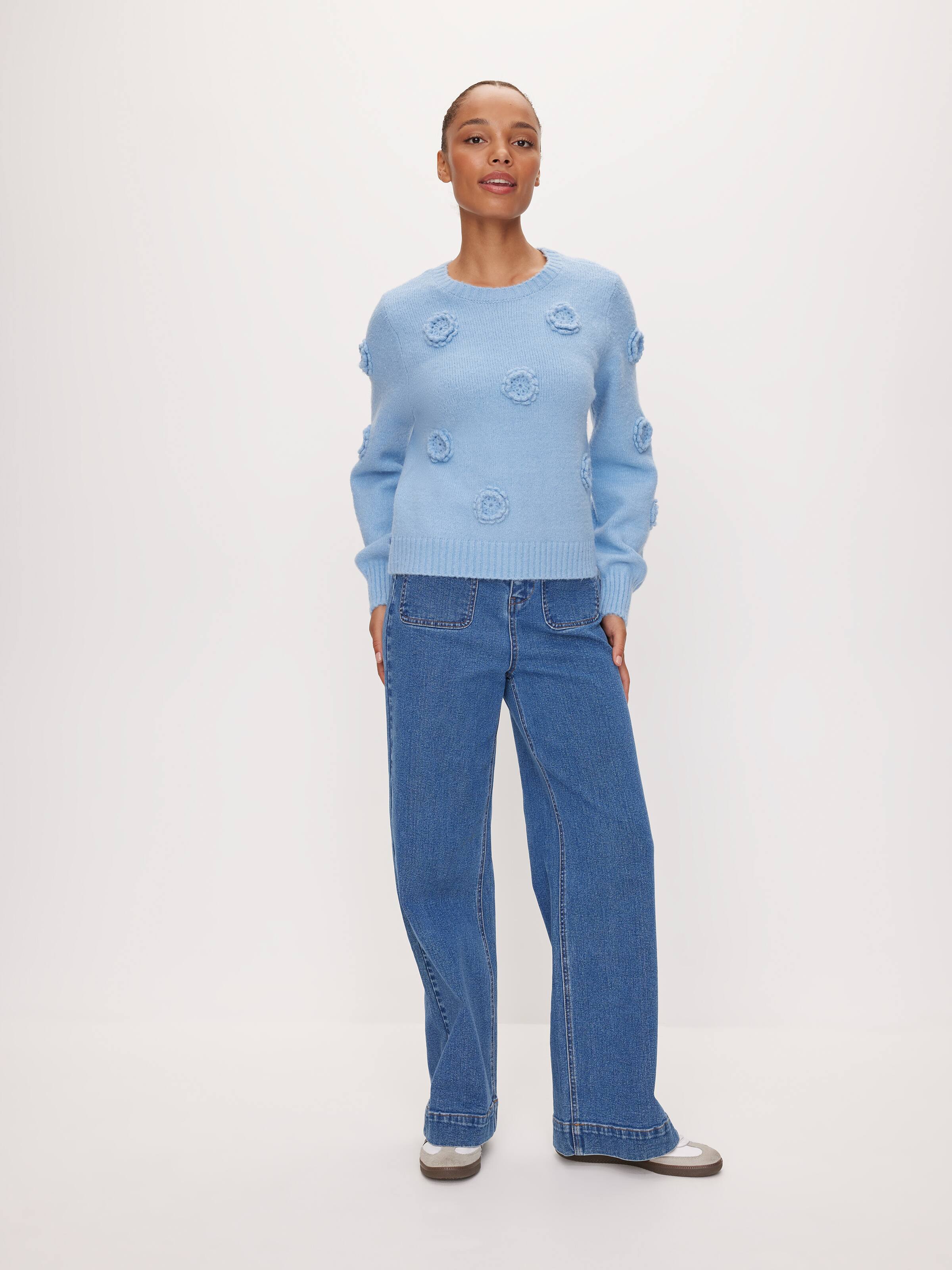 3D Flower Knit