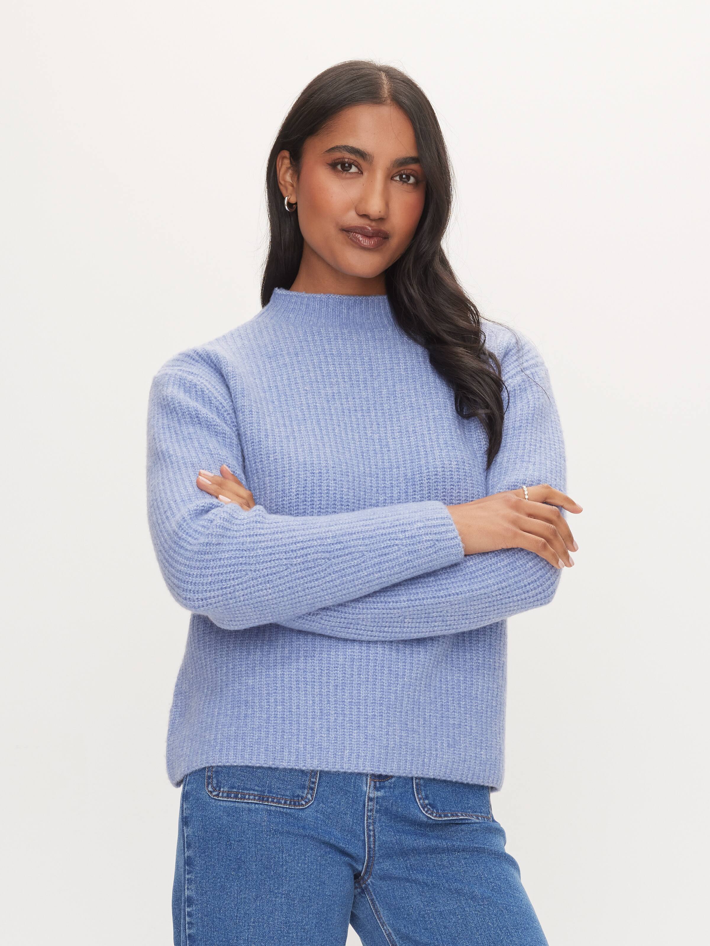 Marissa Mock Neck Knit