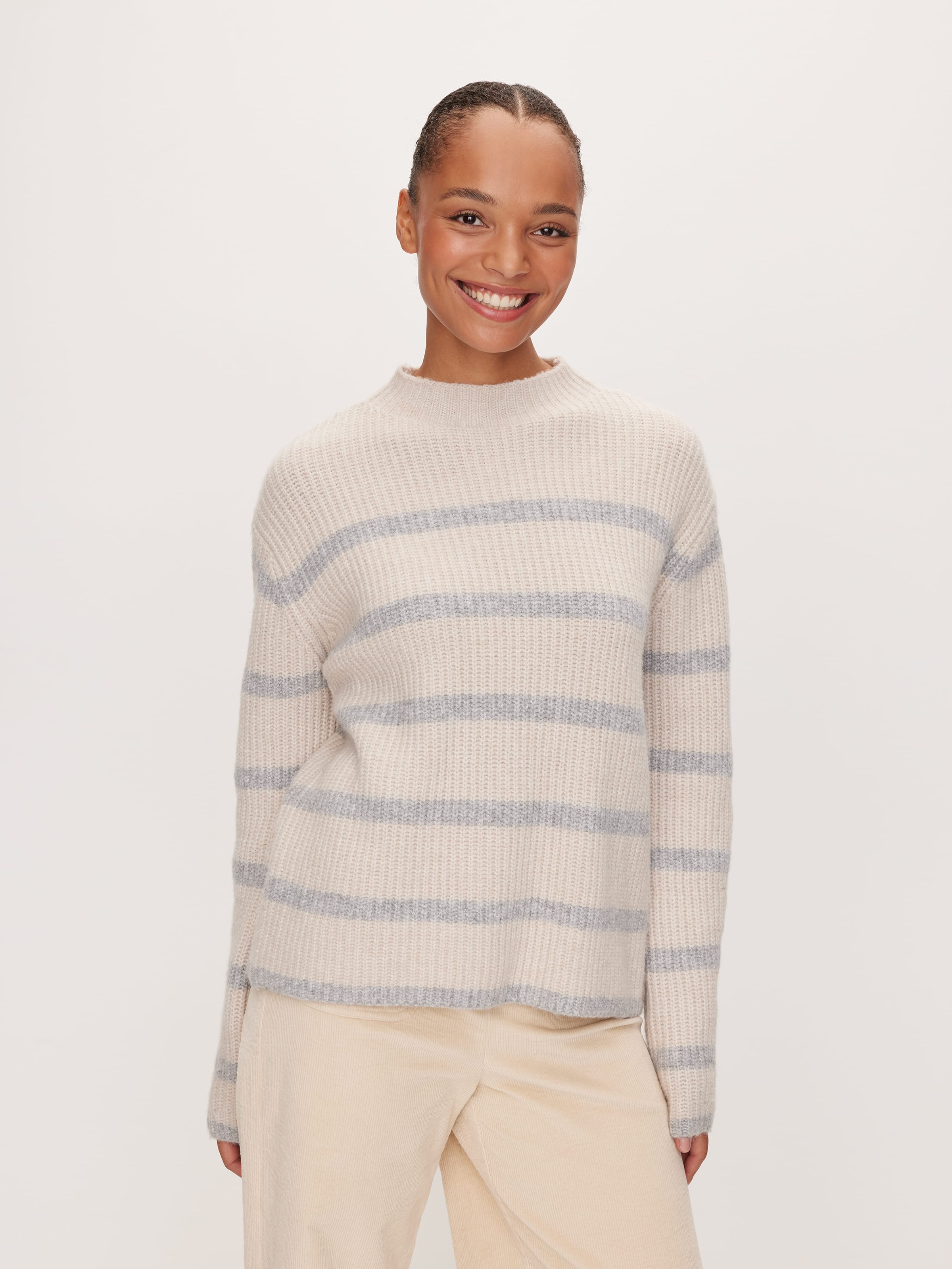 Marissa Mock Neck Knit