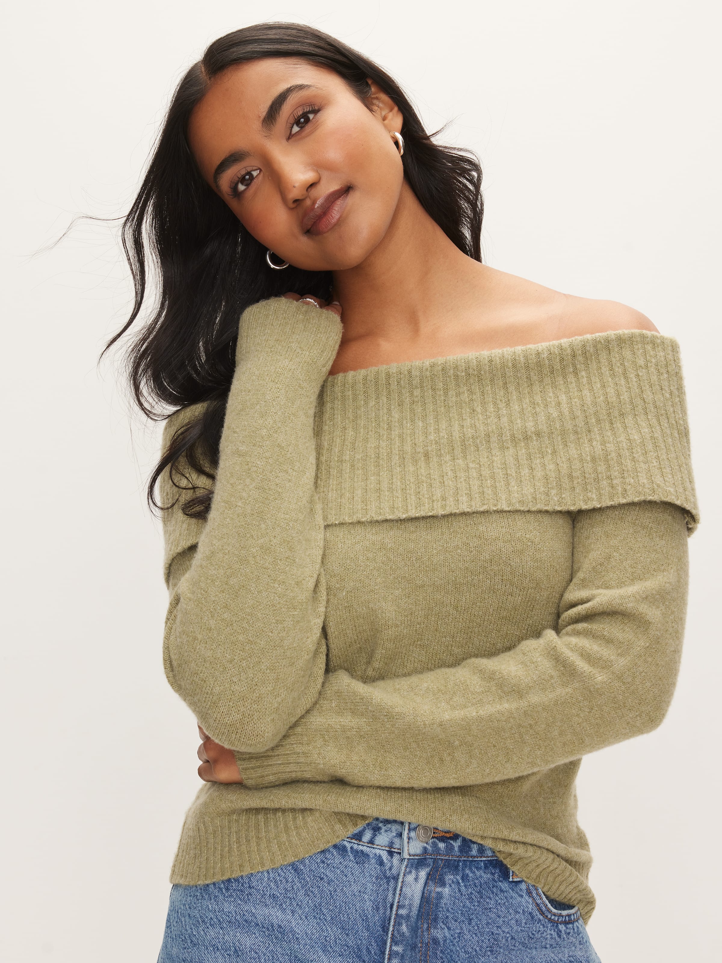 Octavia Off Shoulder Knit