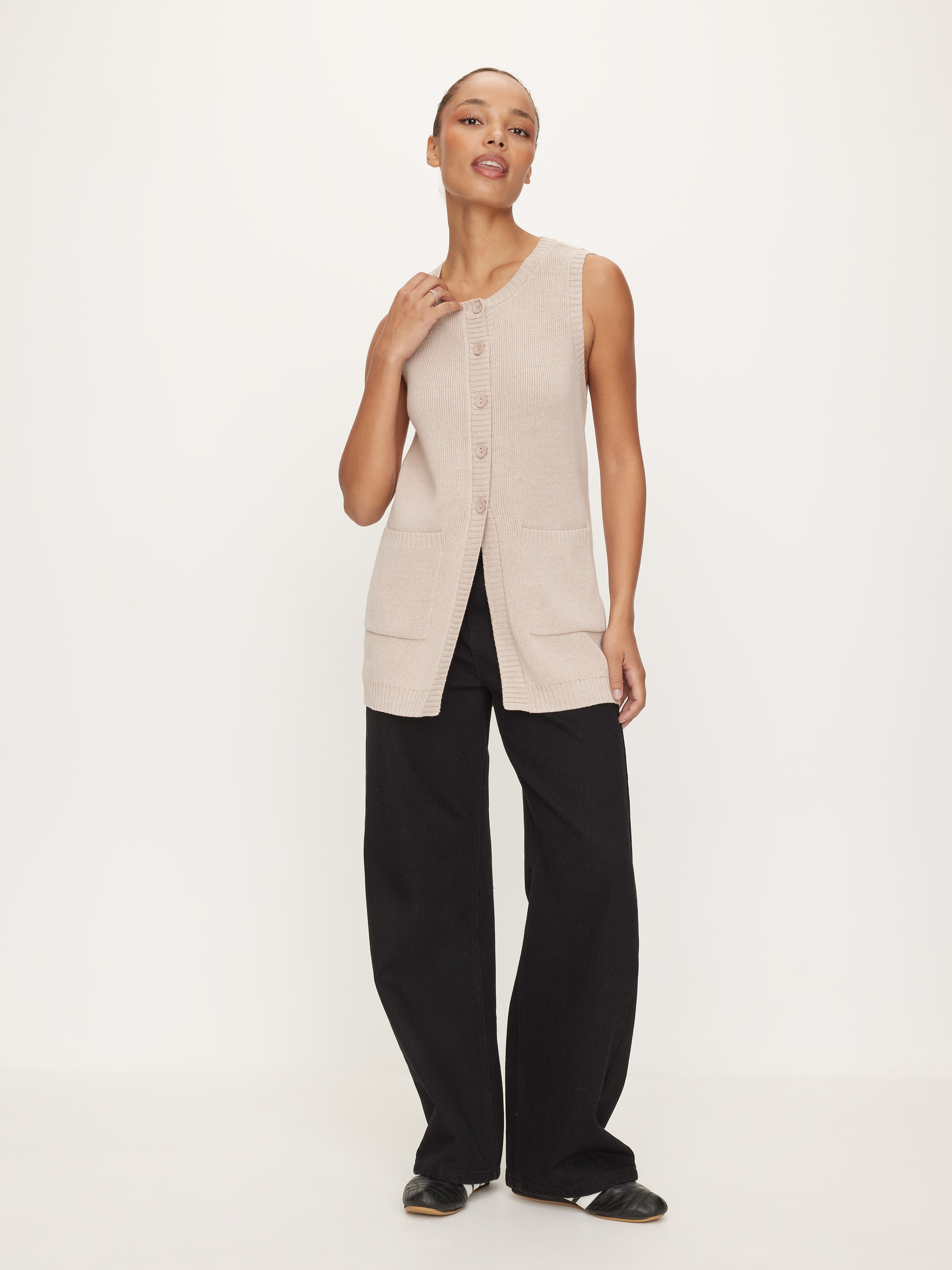 Tahlia Button Down Vest