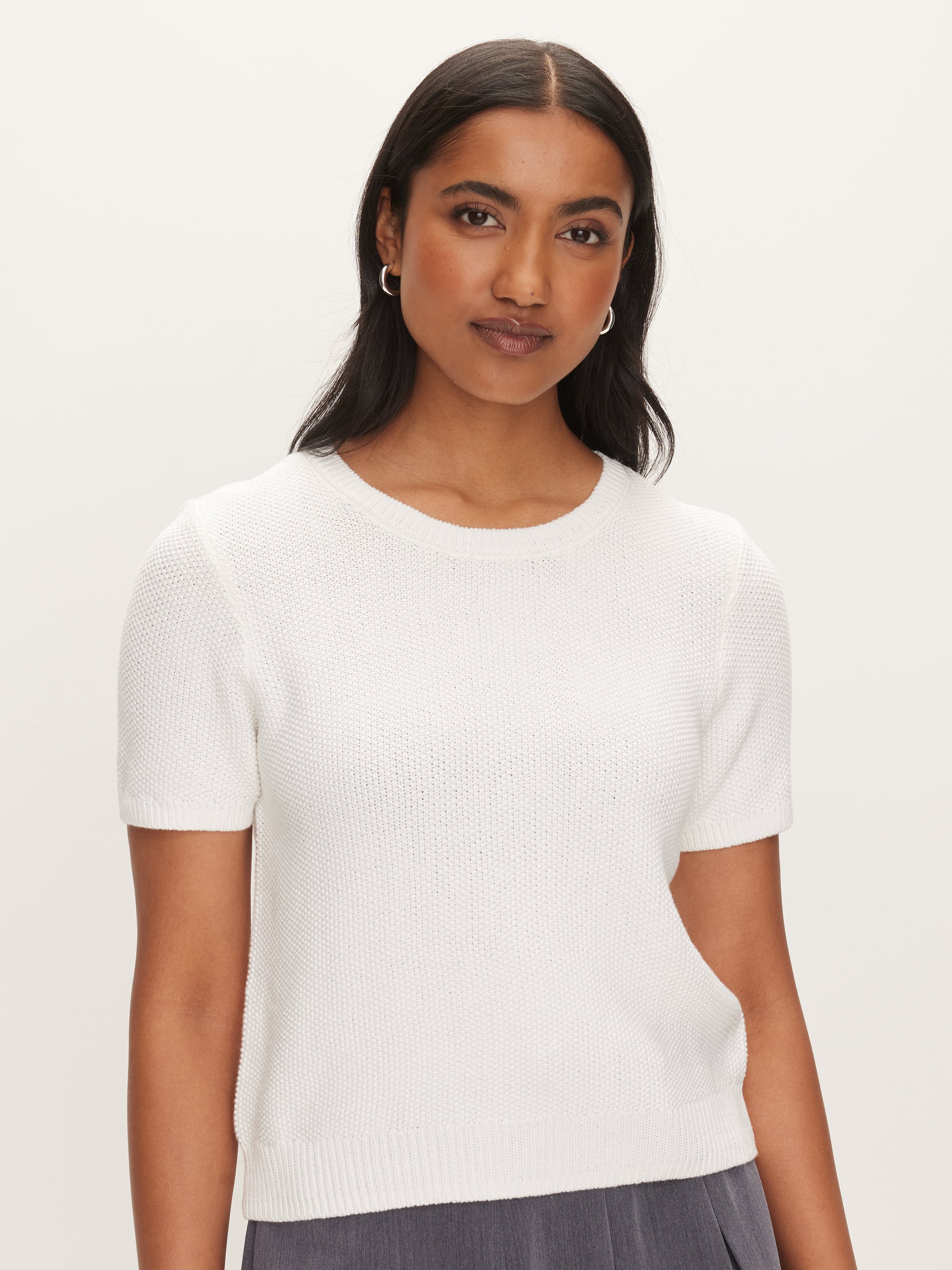 Tegan Short Sleeve Knit