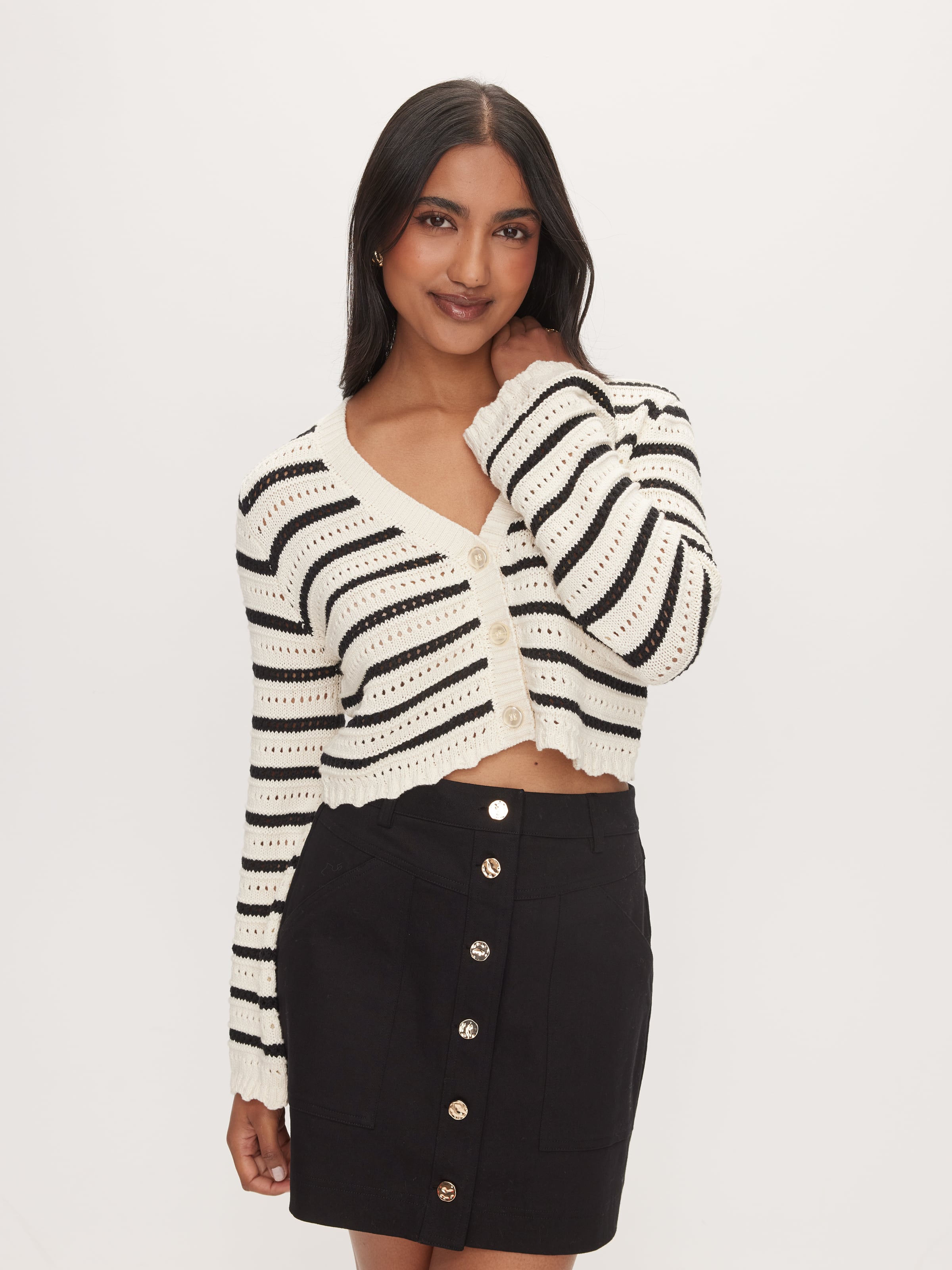 Sammy Open Knit Cardigan