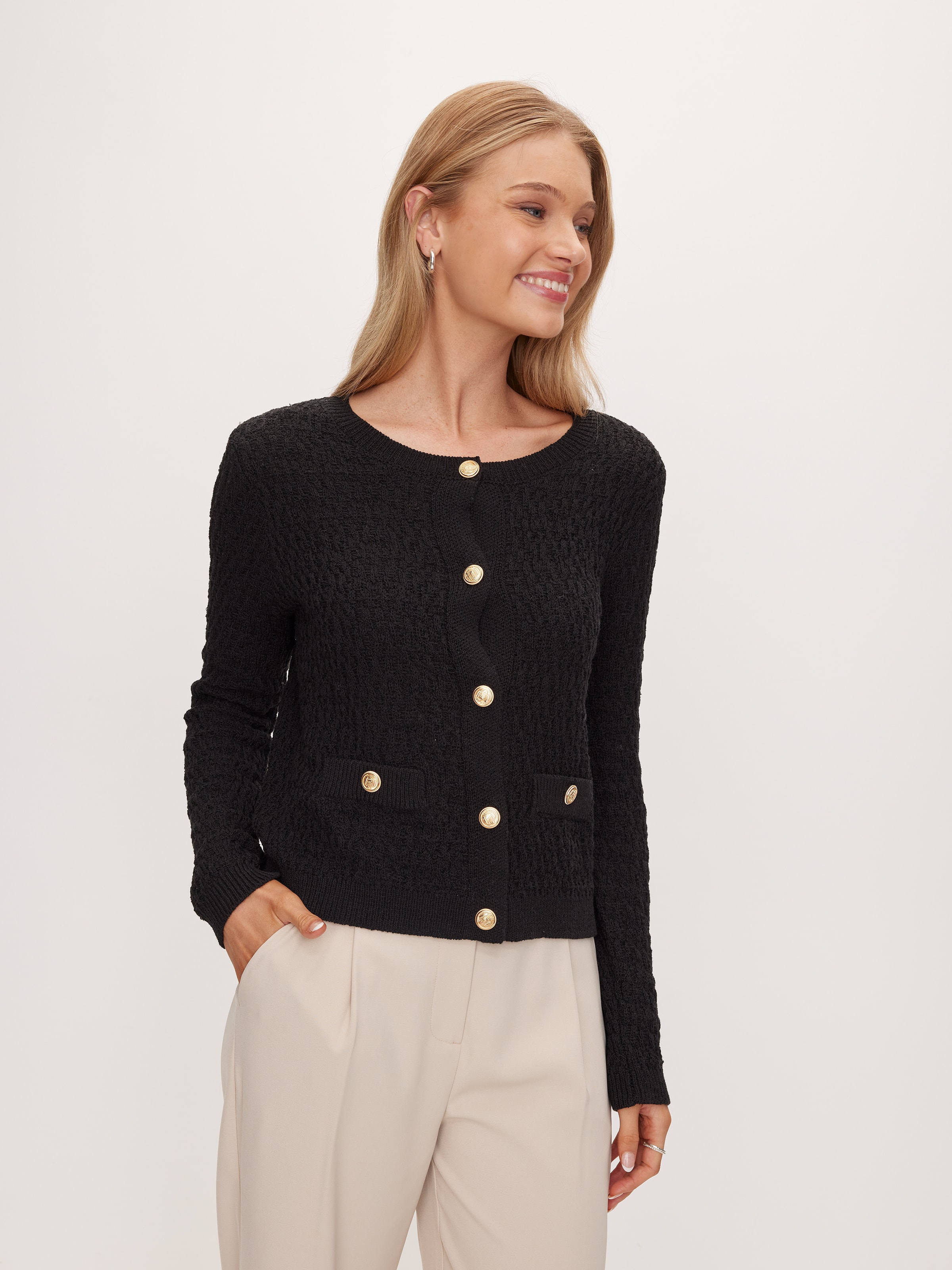 Victoria Textured Cardi