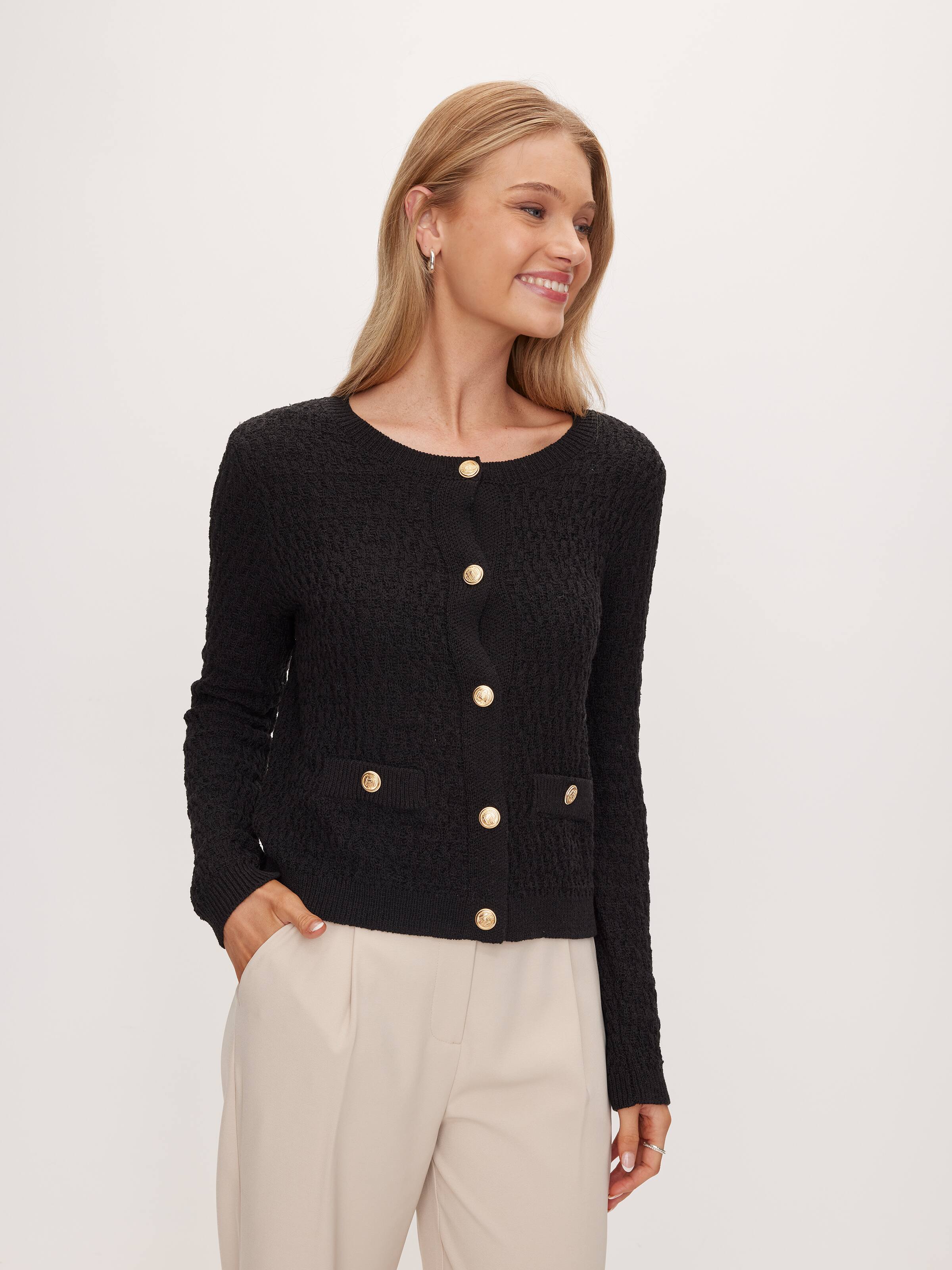 Victoria Textured Cardi