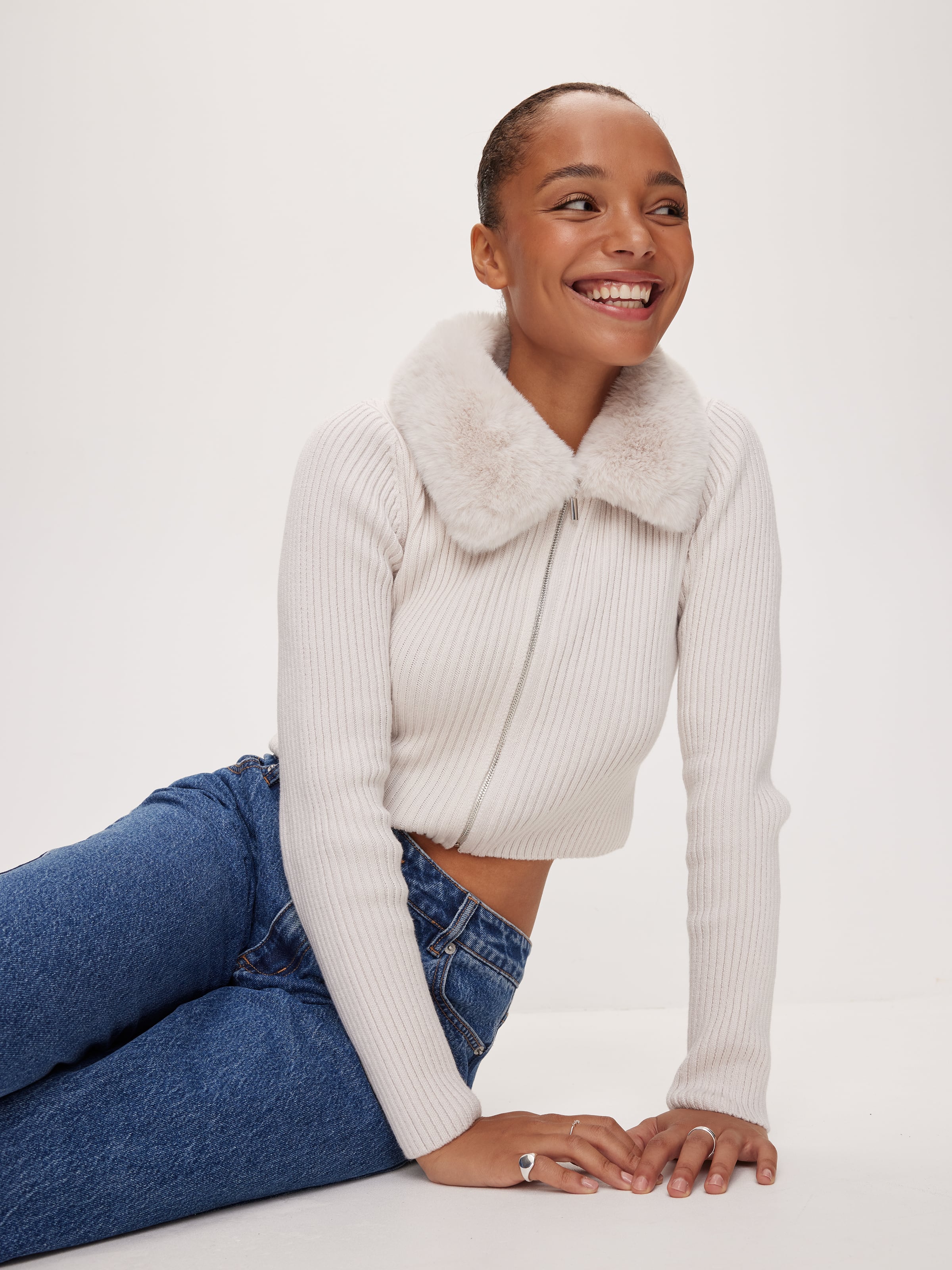 Rumi Zip Through Cardi